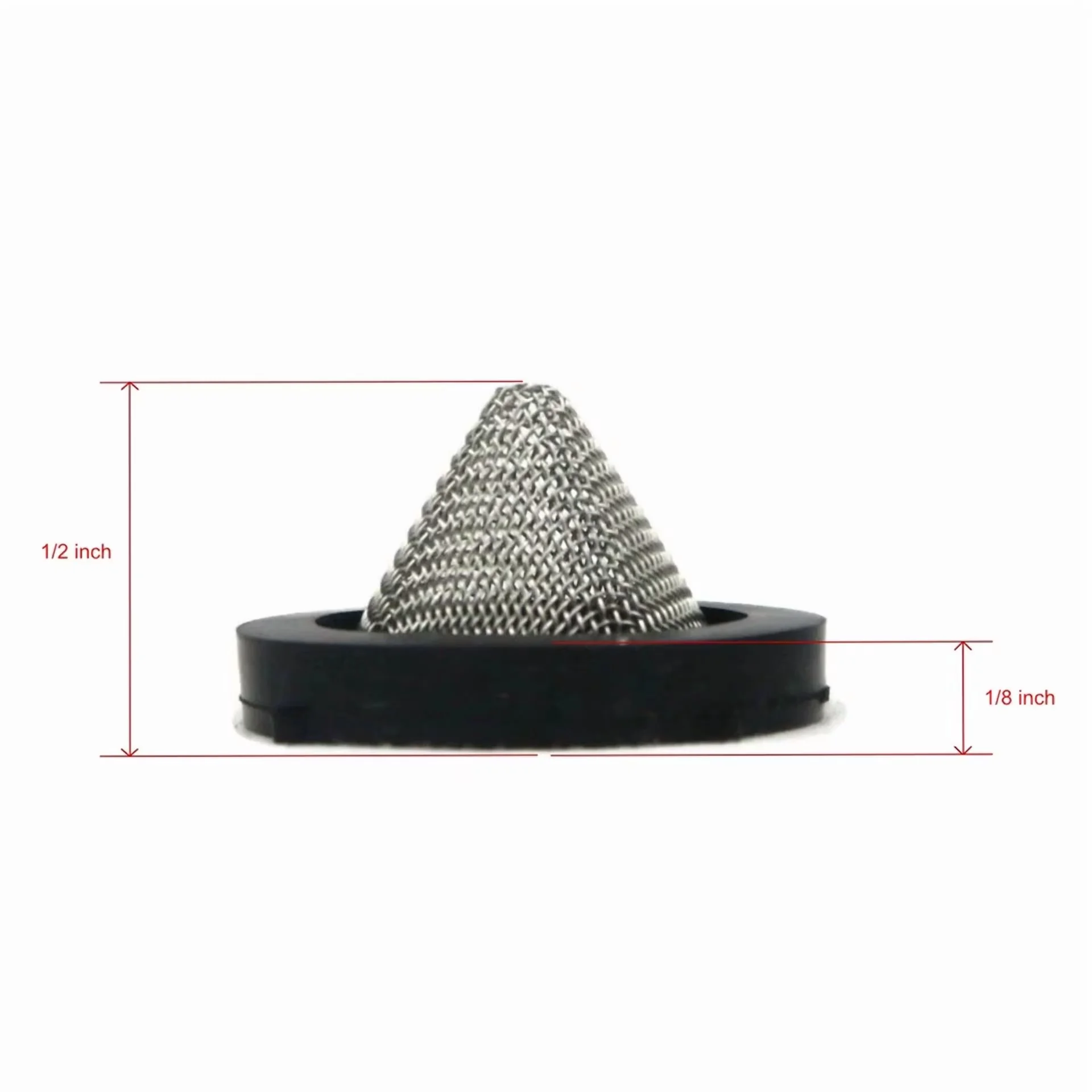 Classic Fastener with 10-Pack - Stainless Steel, Rubber for Garden - Residential Grade Model 490F21