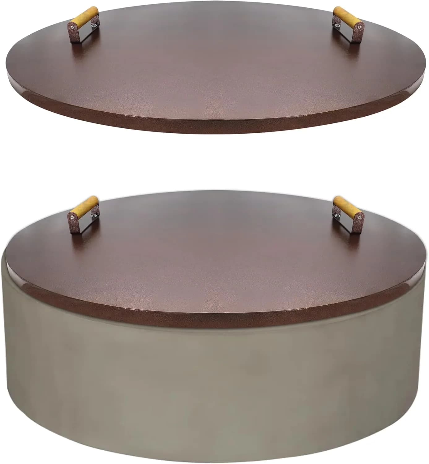 Outdoor Heating Efficient with Rust Resistant, Compatible - Carbon Steel Brown Model 198A67