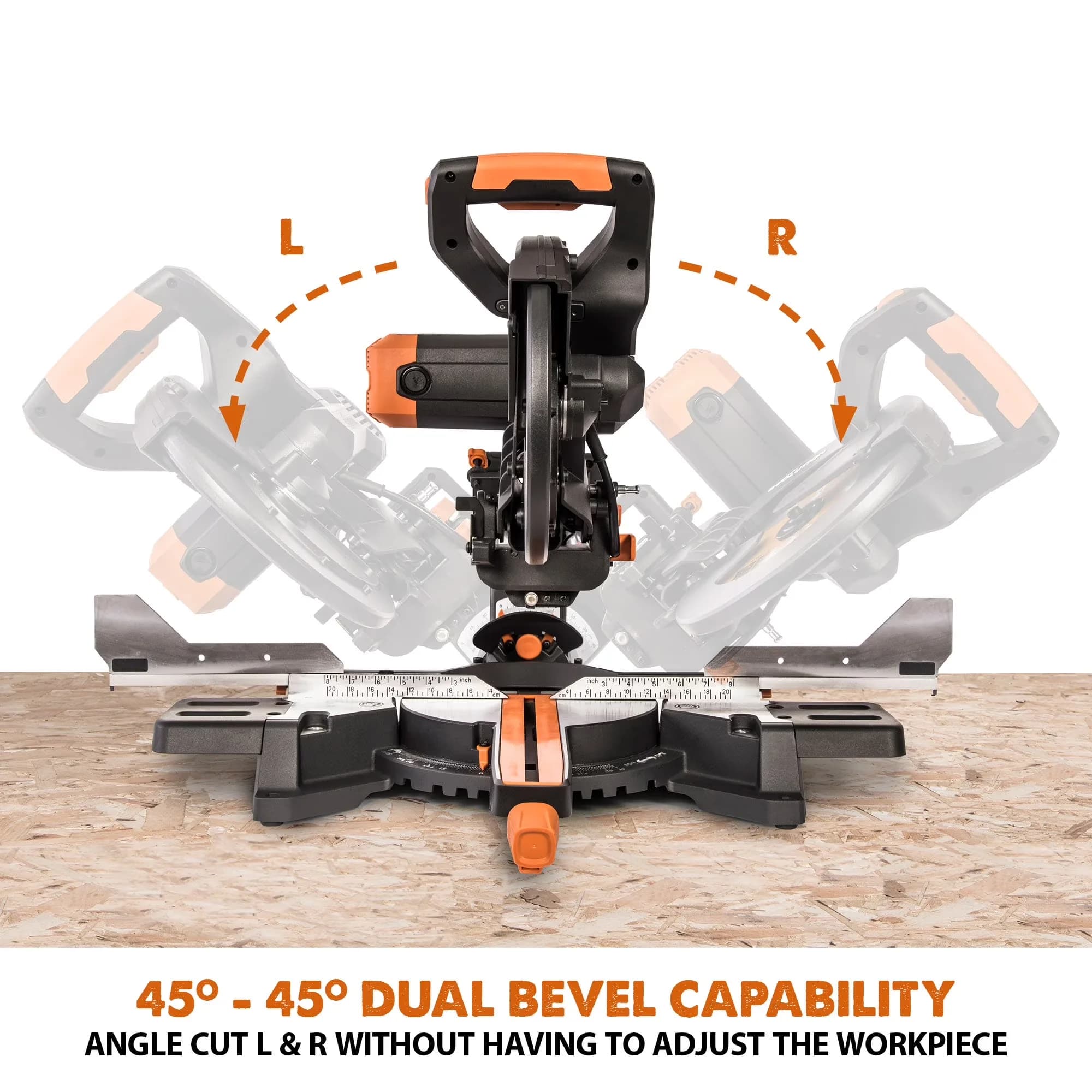 Power Saw Versatile - Multicolor R255SMS-DB - Standard Series Model A8B604
