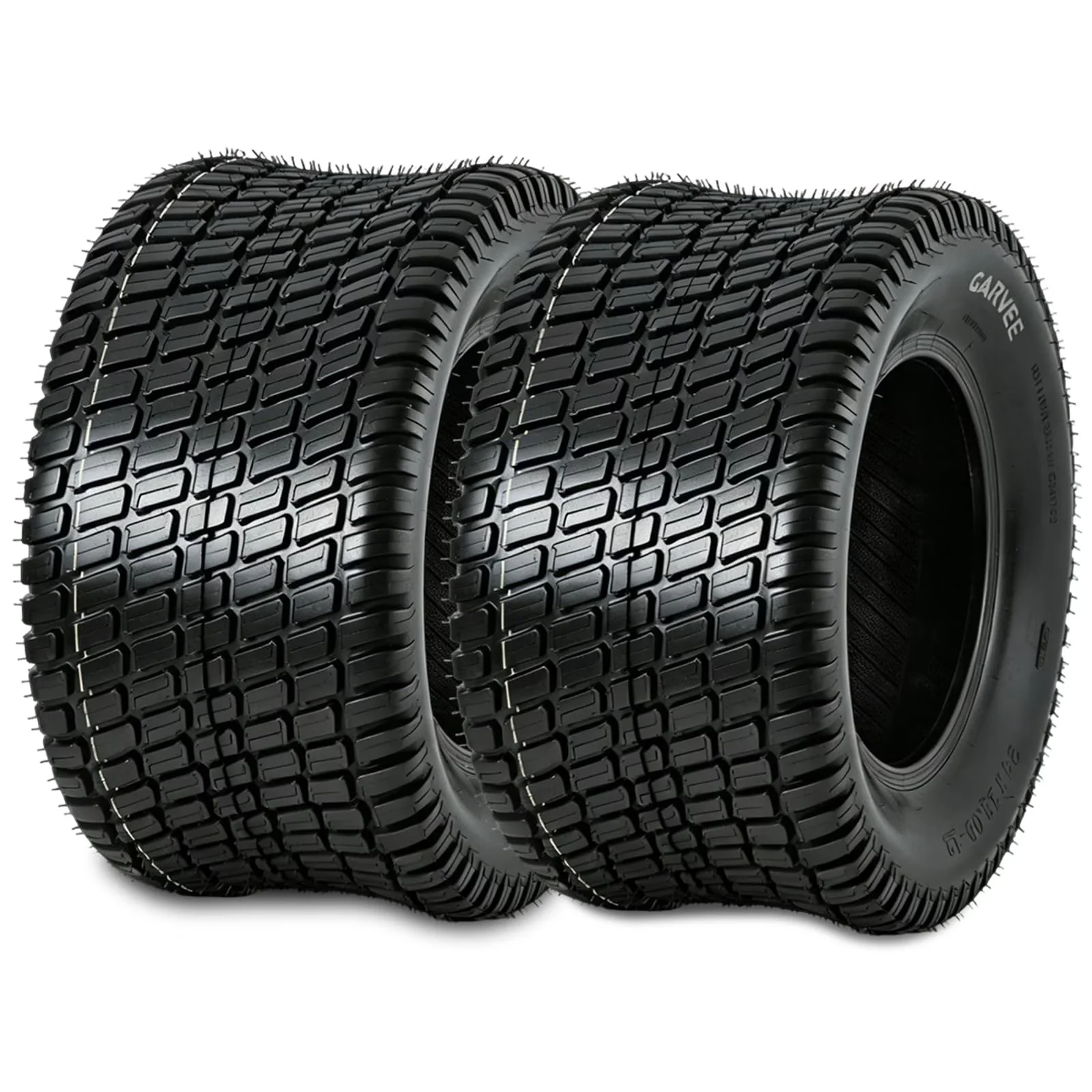Compact Lawn Mower Tire with Replacement, Puncture Resistant, Weather-Resistant - Model C65F42