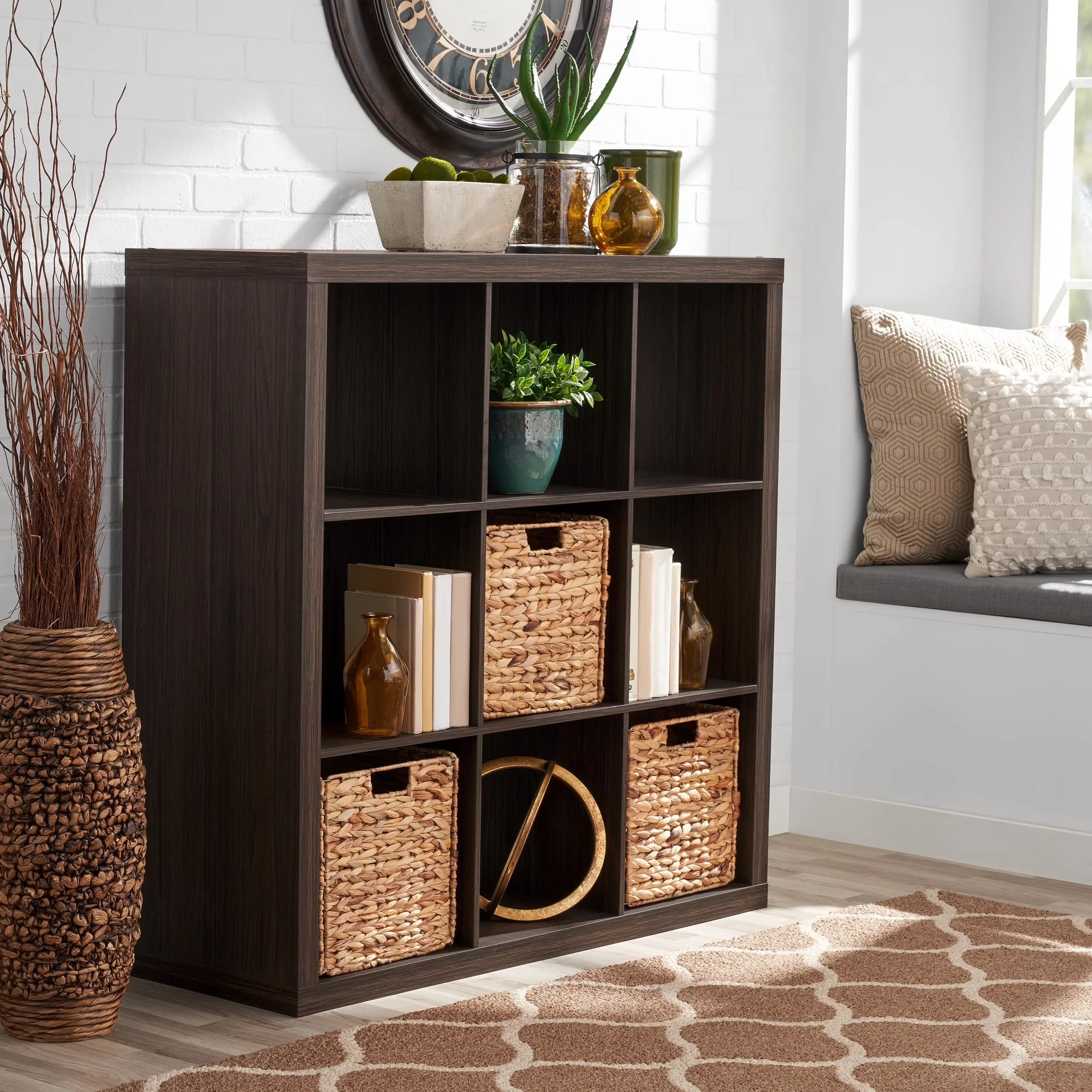 Essential Garage Storage Supply with Modern, Assembled weight: 61.16 lbs - Brown Particle Board Model 5A95CC