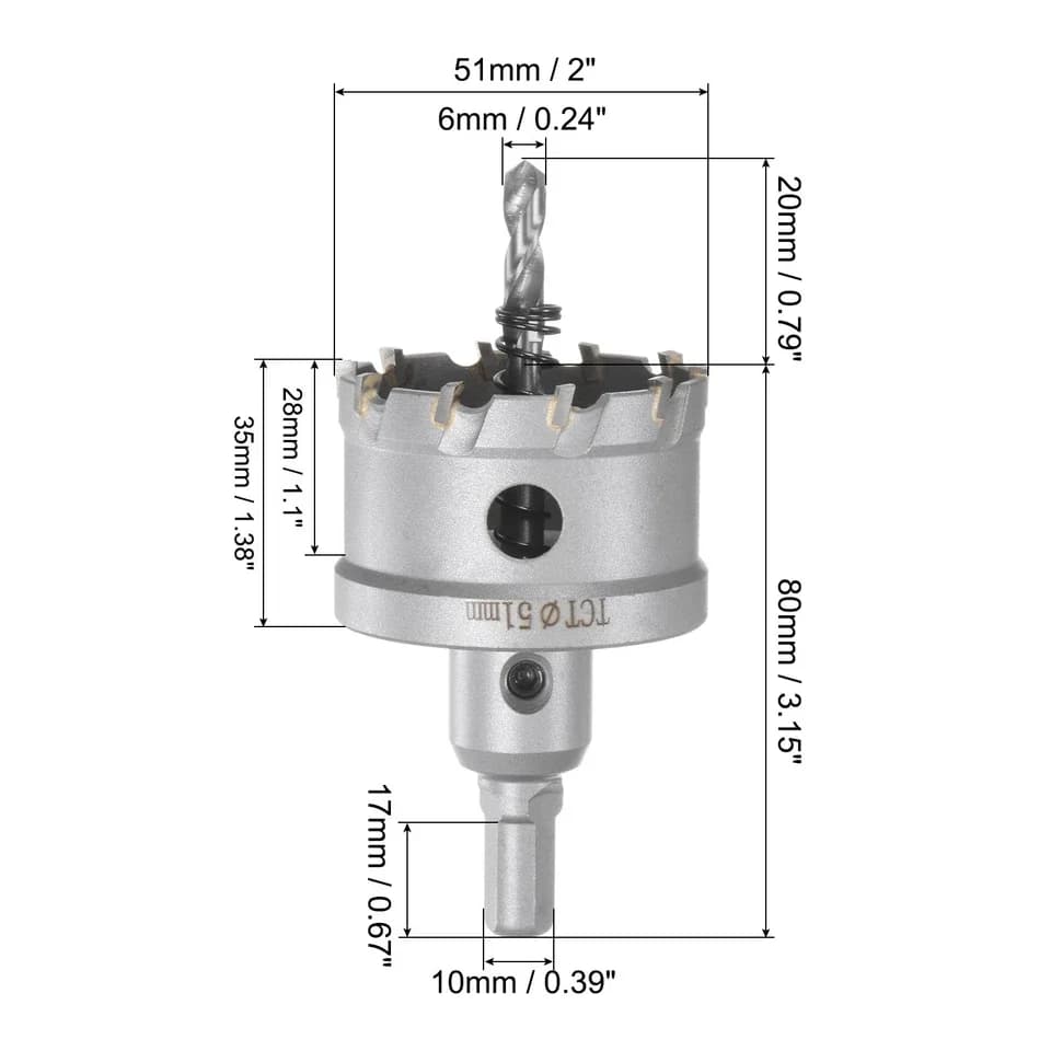 Classic Power Tool with Useful for both indoor and outdoor use. - 2 Inch Model FCDC56