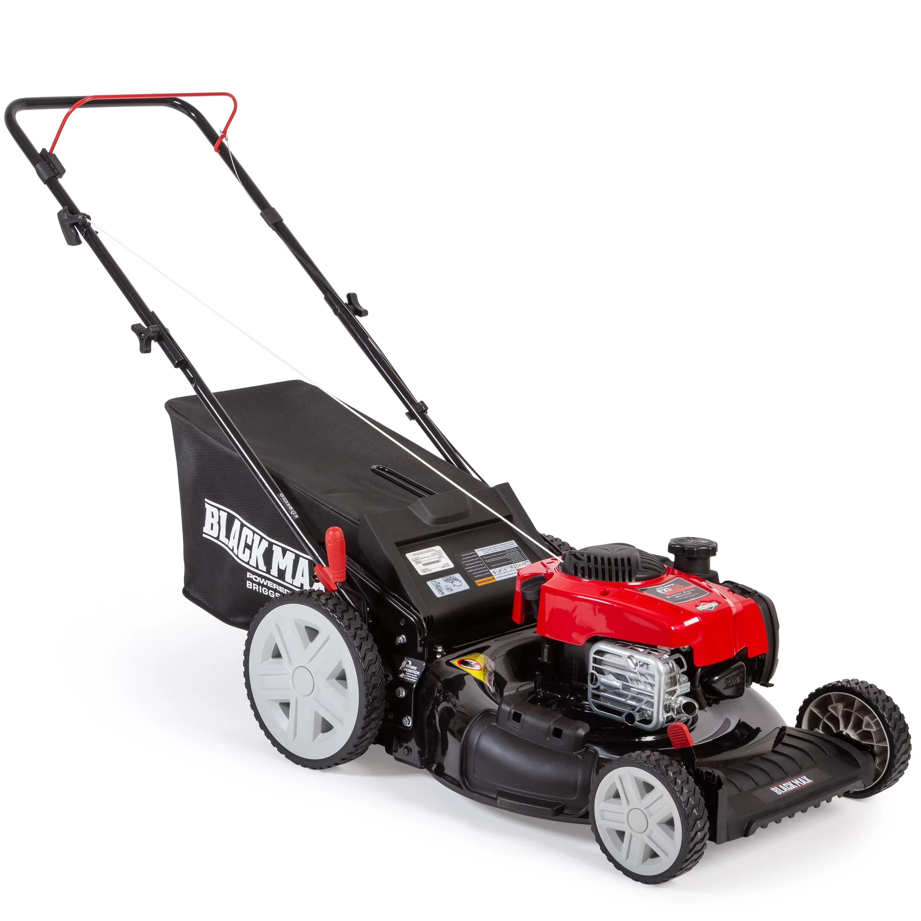 Compact Push Mower with Folding Handle, Adjustable Cutting Height, 21-inch Gas Powered Walk-Behind Lawn - Model 5481A8