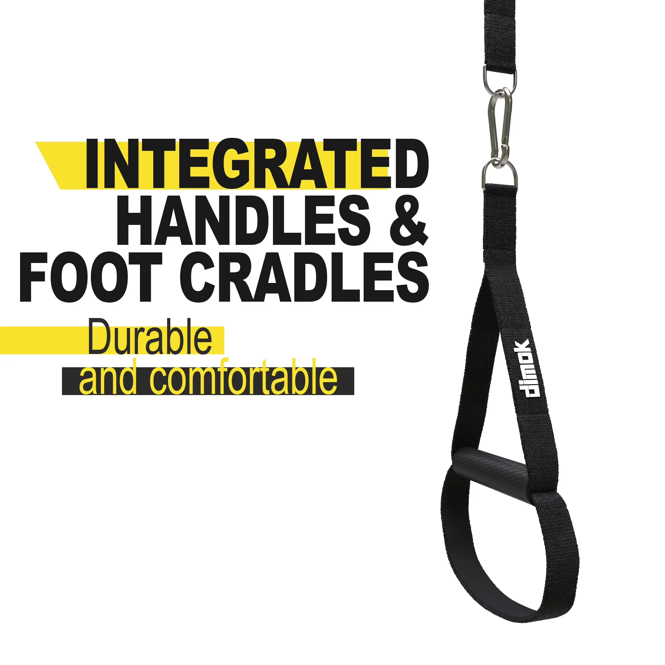 Home Gym Accessory Versatile with Anti-Slip - Rubber Black W Handles Heavy Model DBB092