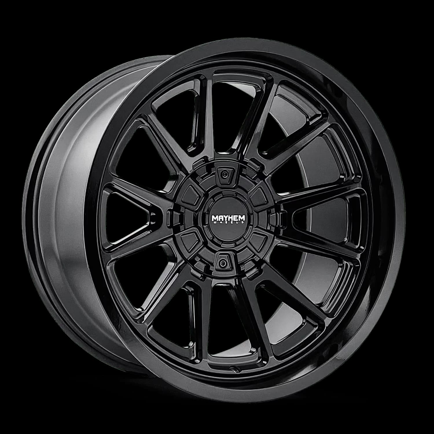 Modern Wheels And Rim with Split Spokes, Mayhem may8116-2952B, Size: 20X9 - Aluminum Model 478E11