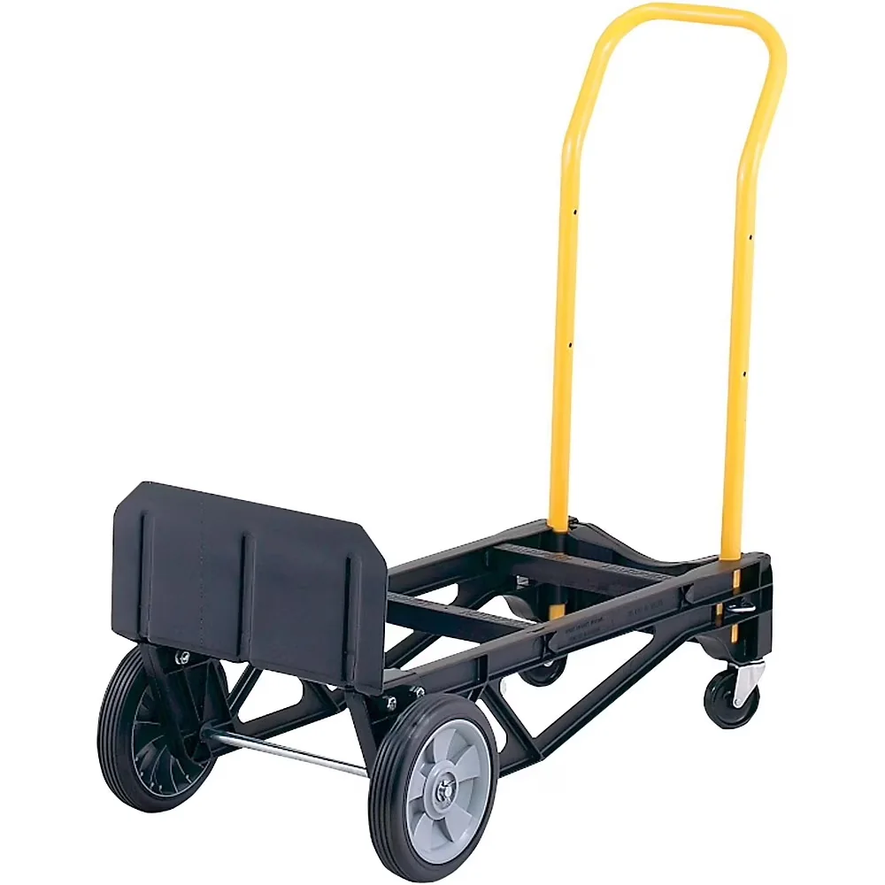 Sleek Moving with Convertible, Manufactured in USA., Steel 400 Hand Truck and Platform Cart - Black Model B53835