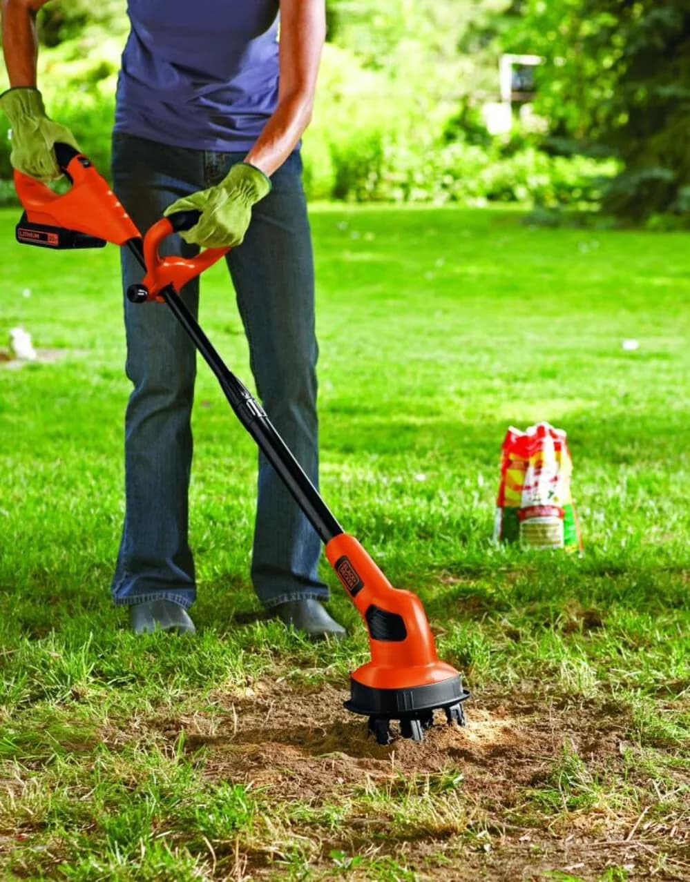 Trillers Cultivator Stylish with Battery, 20V, 20V Cordless Garden - Long-Lasting Performance Model 726FE6