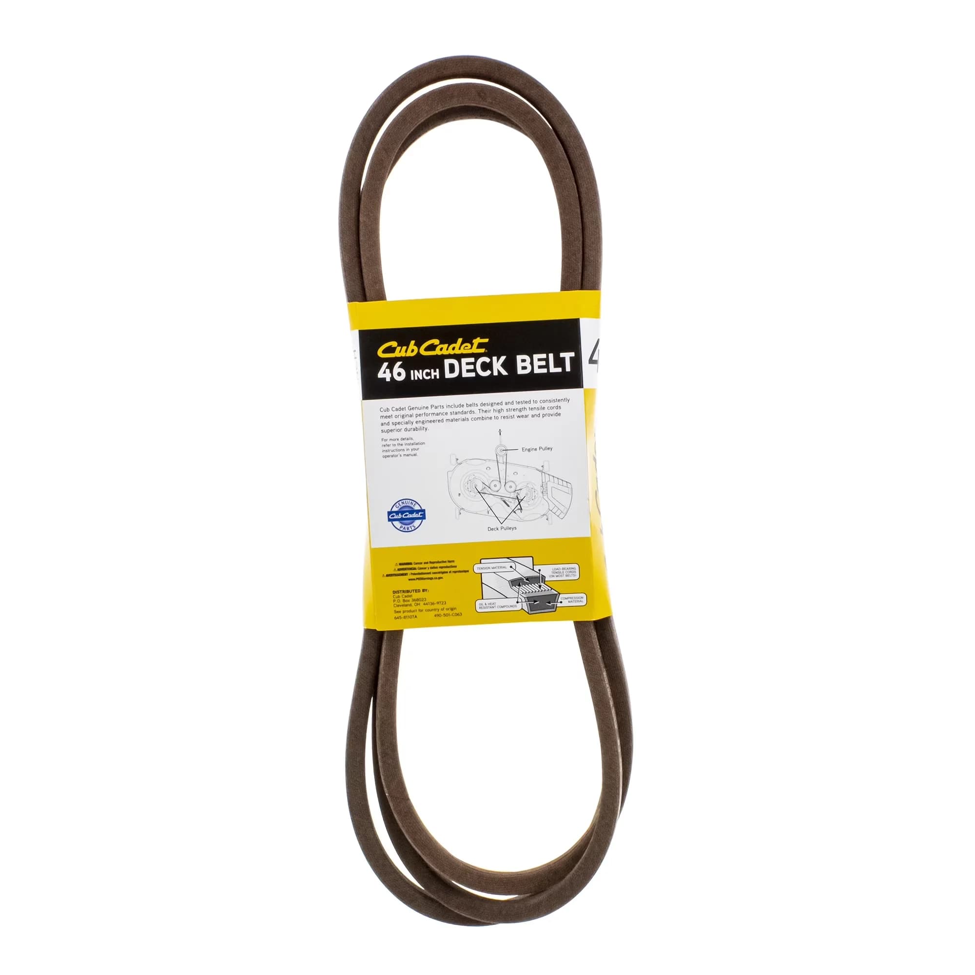 Professional Replacement Parts Accessory with Deck Drive Belt - Plastic Model 2027FC