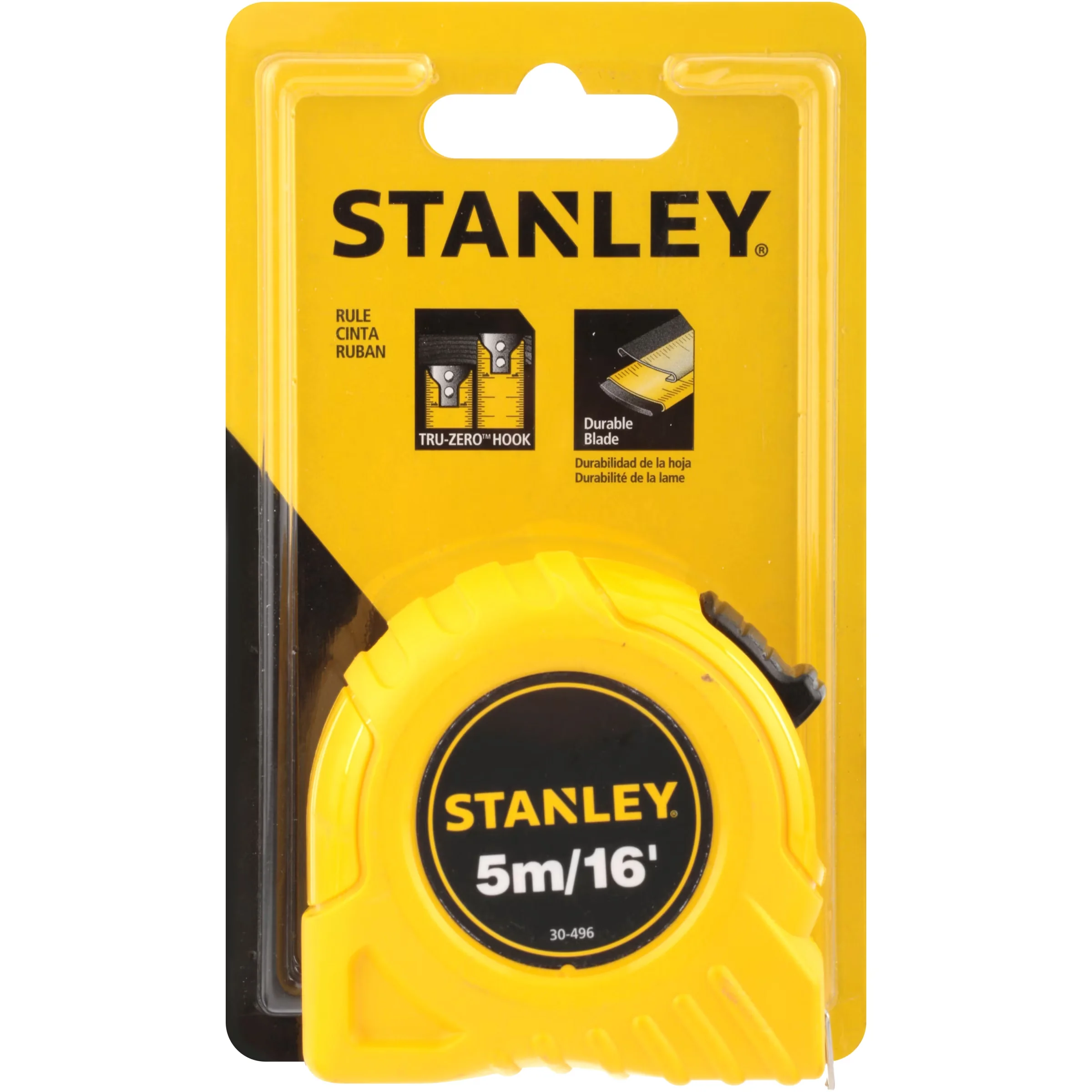Modern Measuring Layout with Durable, 30-496 16-Inch Rule Tape Measure - Black Abs Model 8F91FE