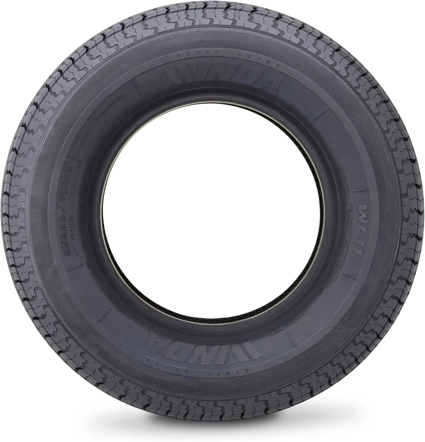 Trailer Tire Modern with Heavy-Duty, Section Width: 225 mm, Ply Rated: 10 - Model 10F04B