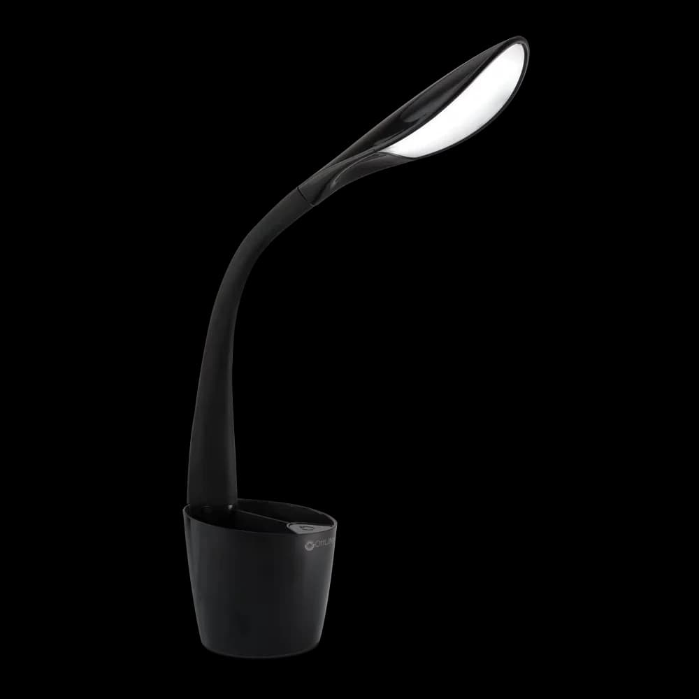 Desk Lamp Reliable with LED, Contemporary, LED Space Organizer - Plastic Black Model 3EB40D