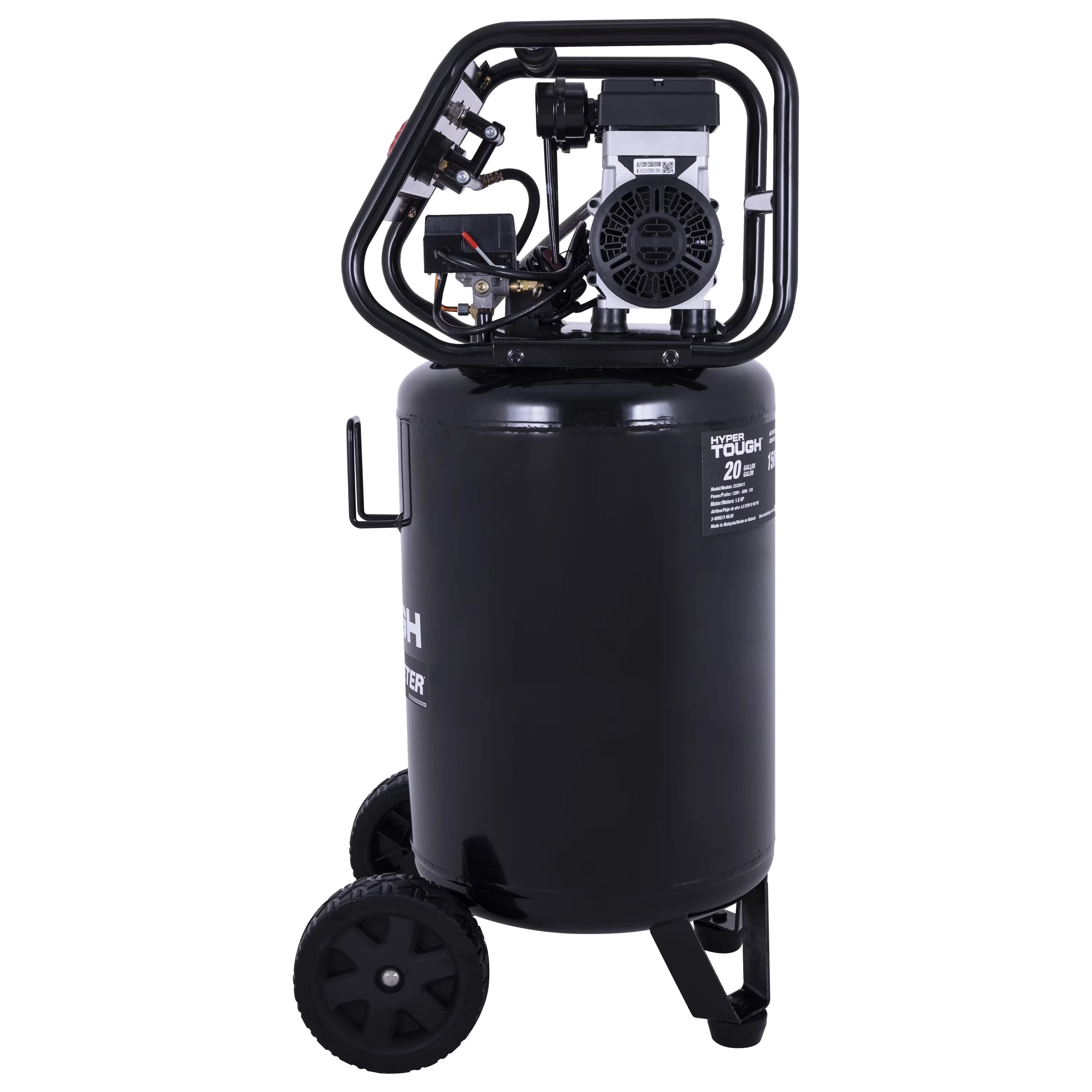 Sleek Power Tool with Safety Valve, Adjustable, 20G AIR COMPRESSOR - Red Model 4B2C89