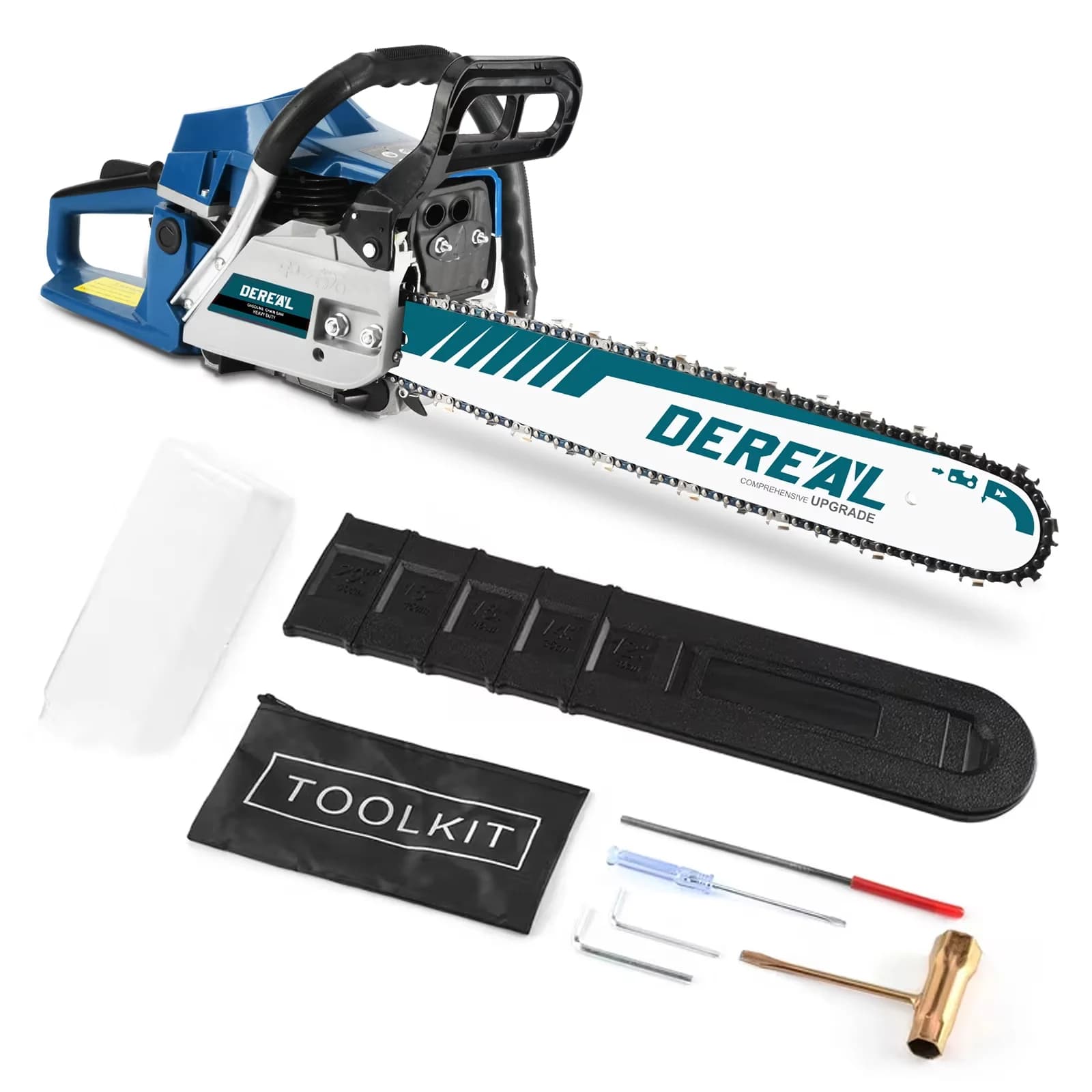 Innovative Chainsaw with 12000/转速每秒 - Blue 62CC-20 - Essential Collection Model E94632