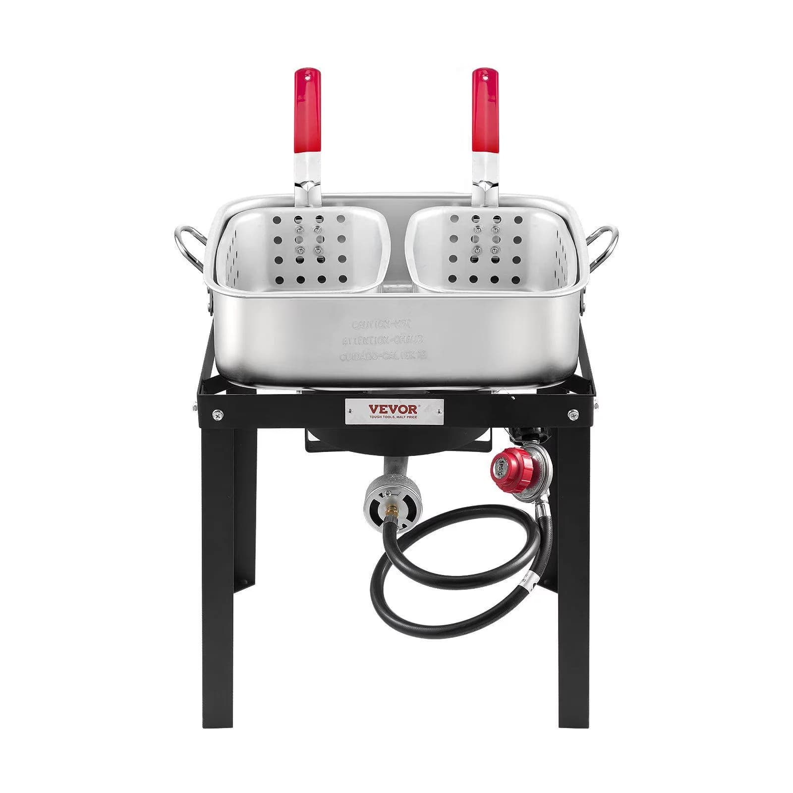 Innovative Outdoor Fryer with 58000 BTU, Heat Resistant Handle for Outdoor - Model 5B1A3F