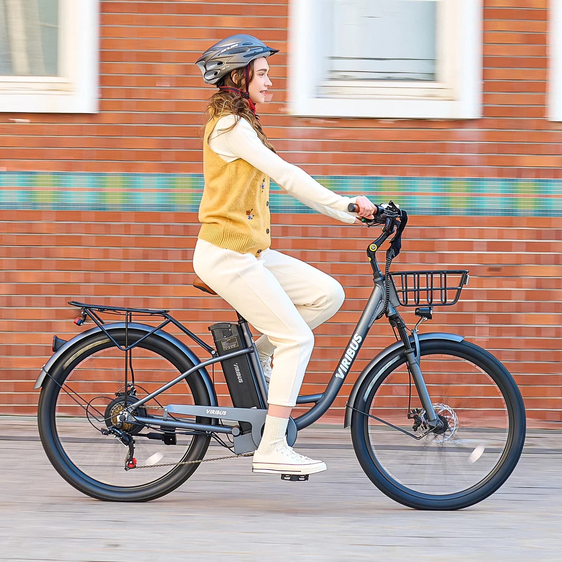 Durable Electric Bike with 500W, Adjustable Speed, Waterproof - Black - Rustic Charm Model 210F89