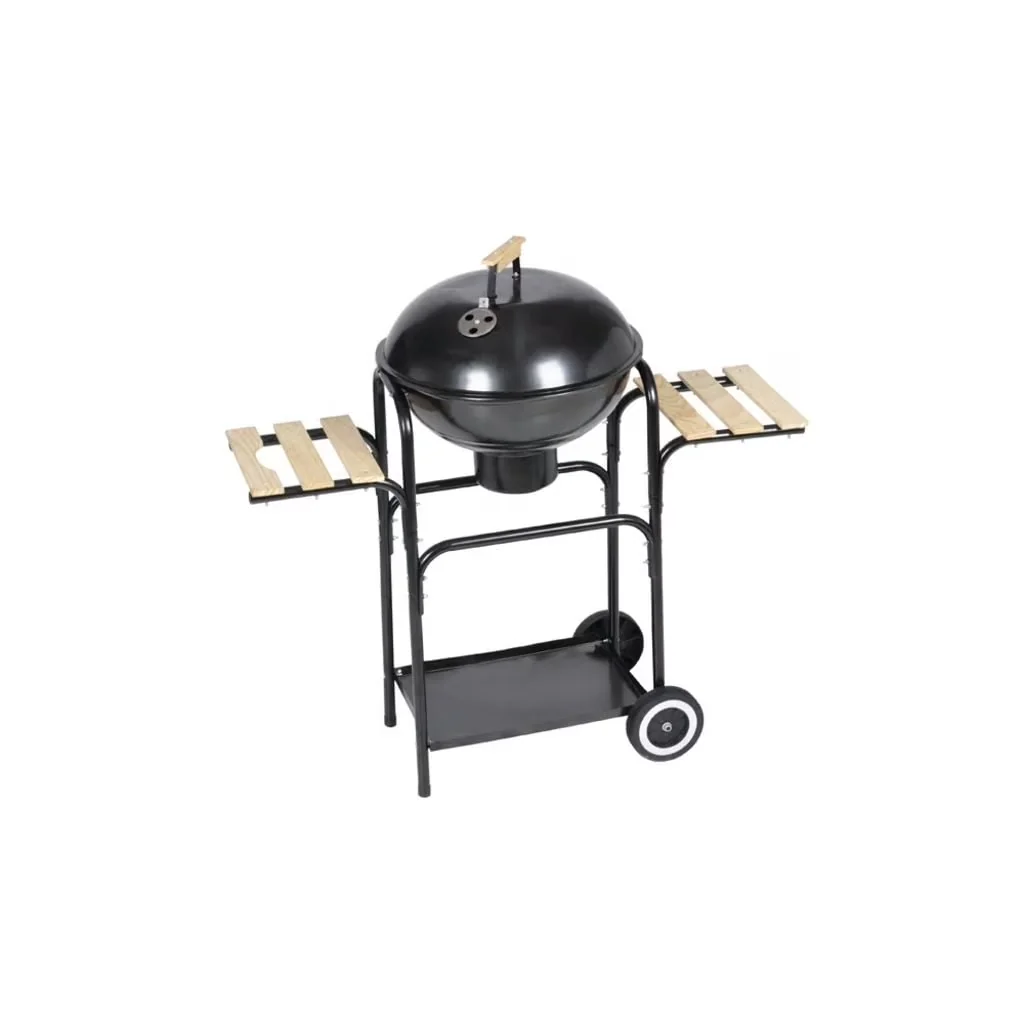 Essential Charcoal Grill with Portable, Fire bowl diameter: 18.1". - Steel Black Model 842BEC