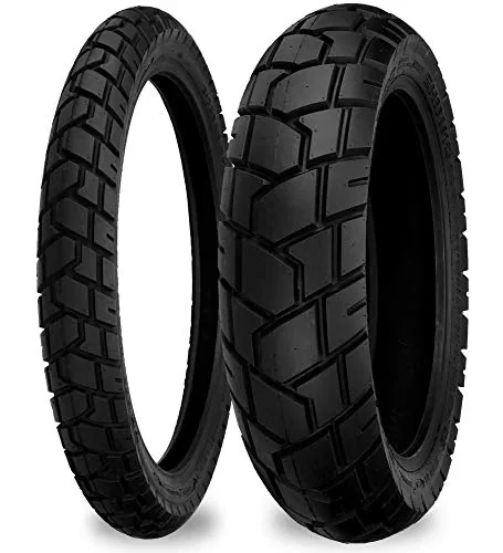 Modern Motorcycle Tire with Dot Approved, 705 Universal Front - White 90-17 Model 94E78A