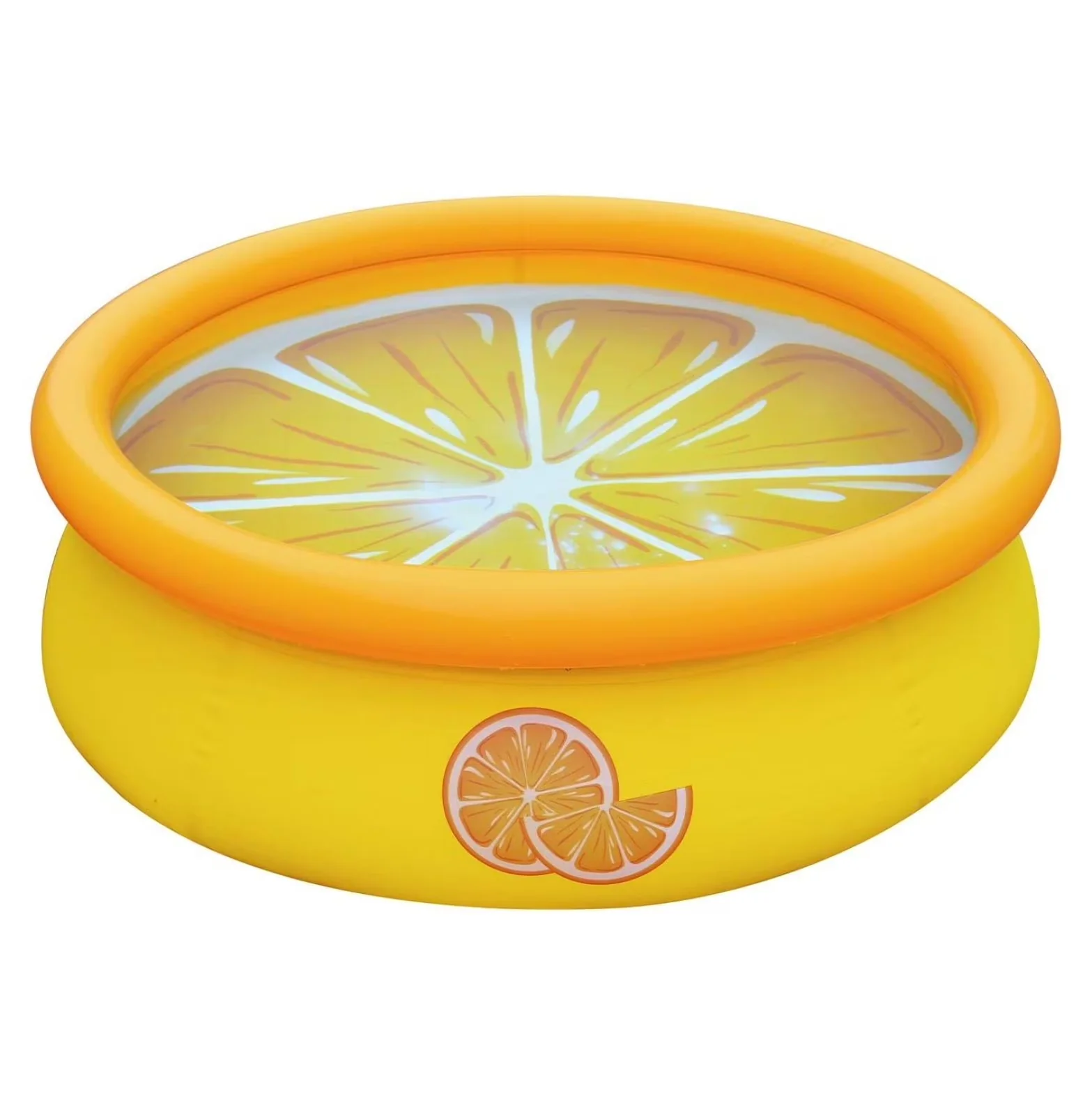 Essential Inflatable Pool with Puncture Resistant, 2 Pack - Yellow 5 Inch Model A54BE8