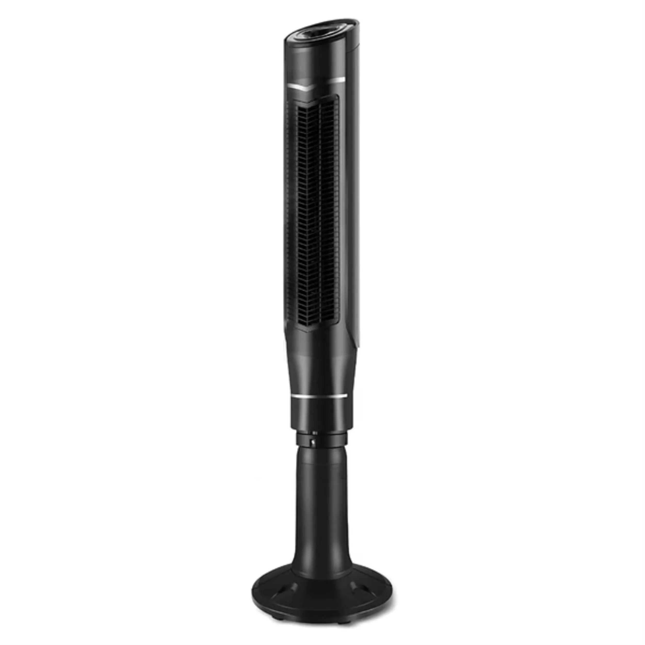Compact Fans In Cooling with Led Display, Remote Controlled - Black Metal|Plastic Model C258BC