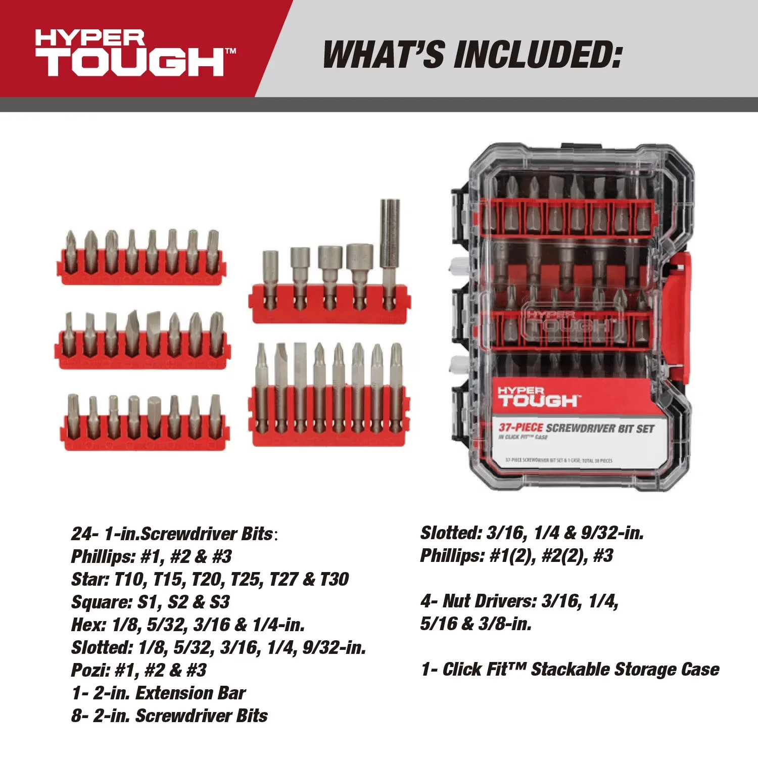 Power Tool Durable with Storage, Tool Organizer, Portable - 37 - Space-Saving Design Model 83BCF7