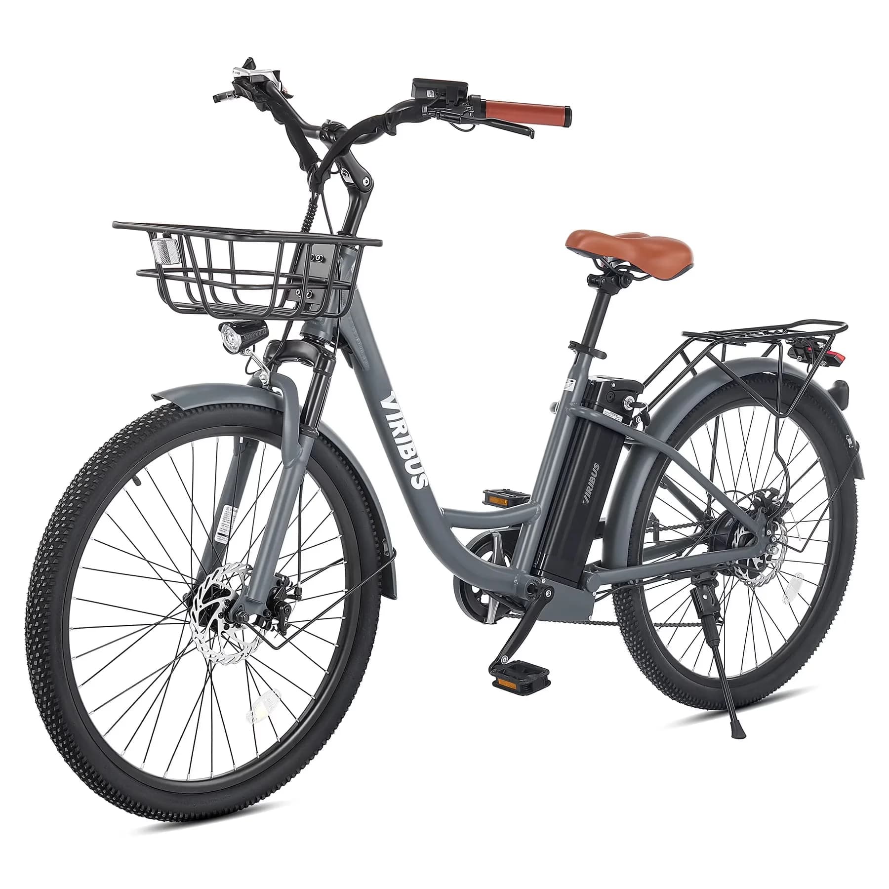 Durable Electric Bike with 500W, Adjustable Speed, Waterproof - Black - Rustic Charm Model 210F89
