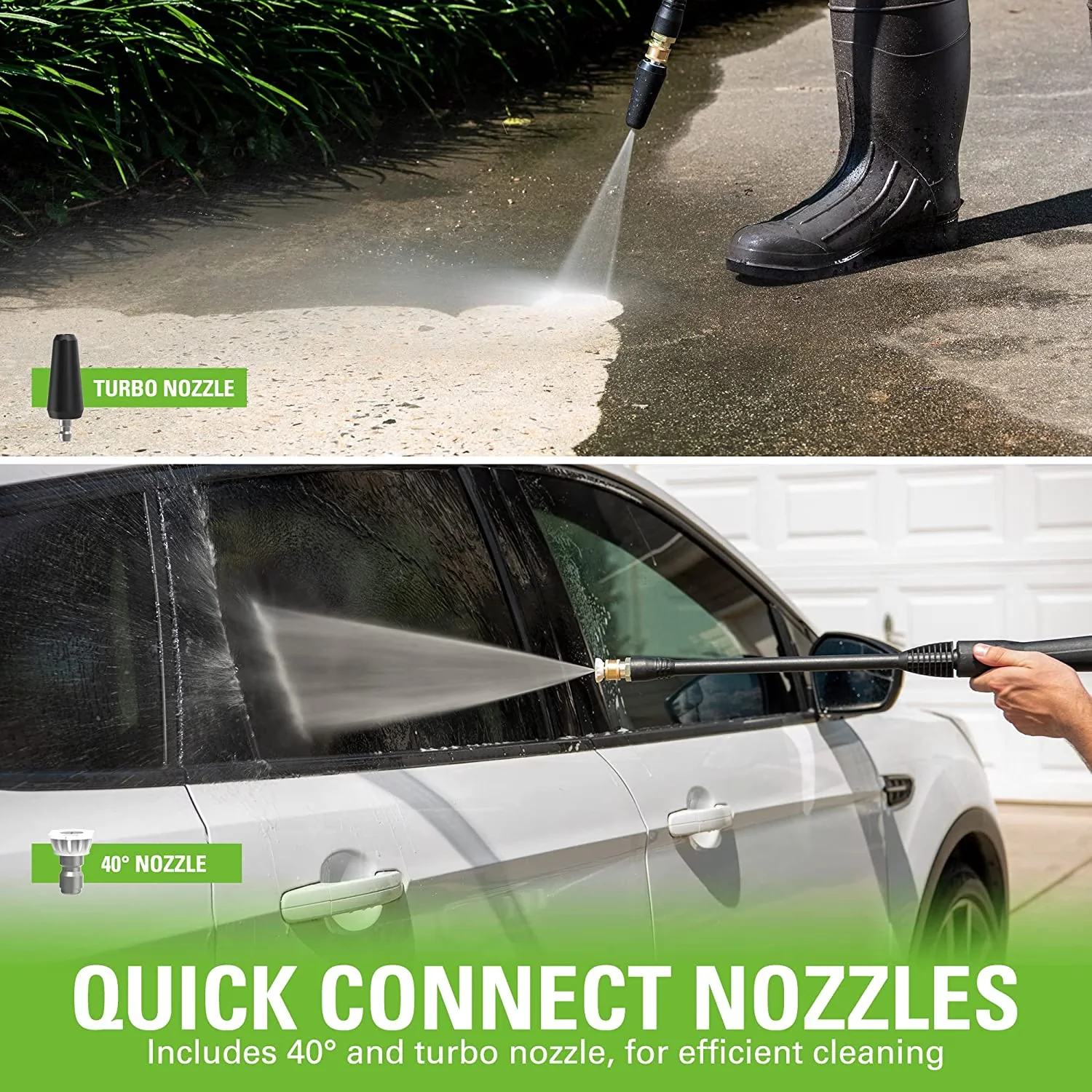 Pressure Washer Versatile with 3 Year Limited Tool Warranty, 1.1 GPM (gallons per minute) - Model 06294D