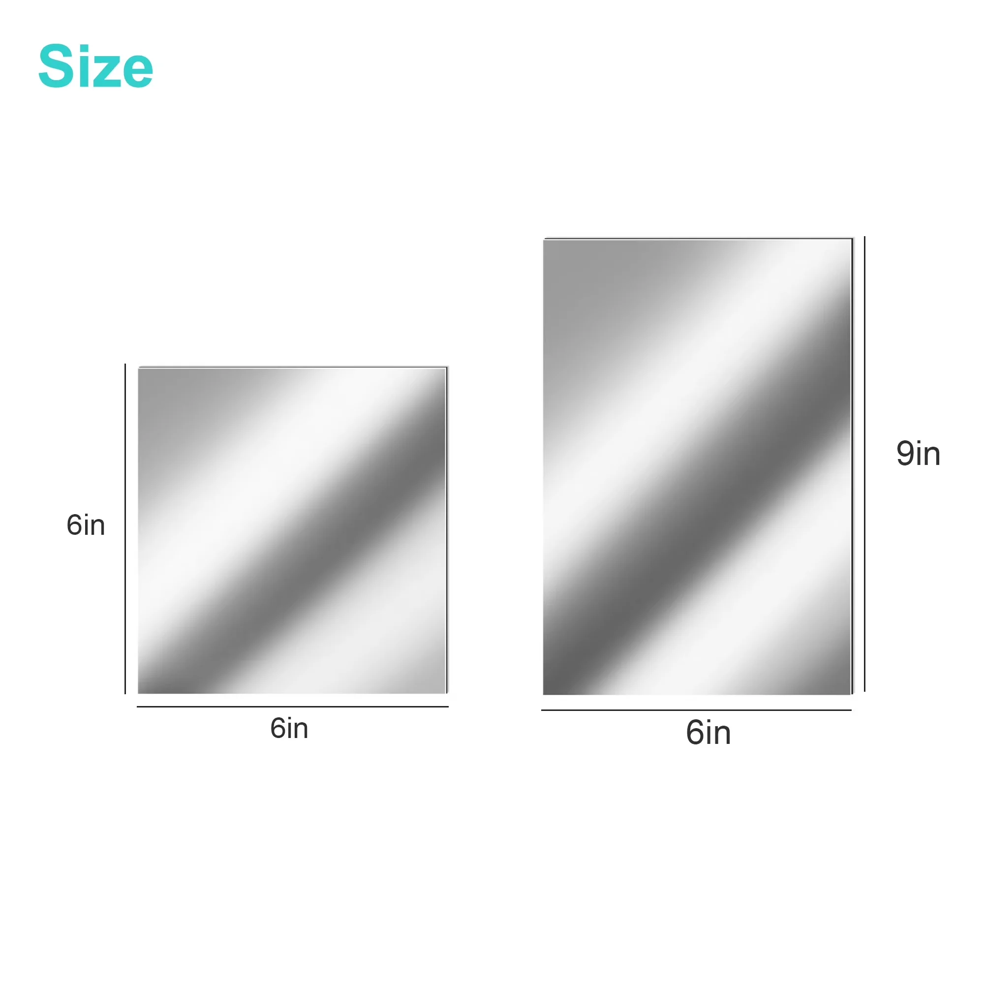 Essential Wallpaper Wall Decals Wall Covering with Flexible, It is light, durable, waterproof, etc - Plastic 6x6in; 9x6in Model 69D597