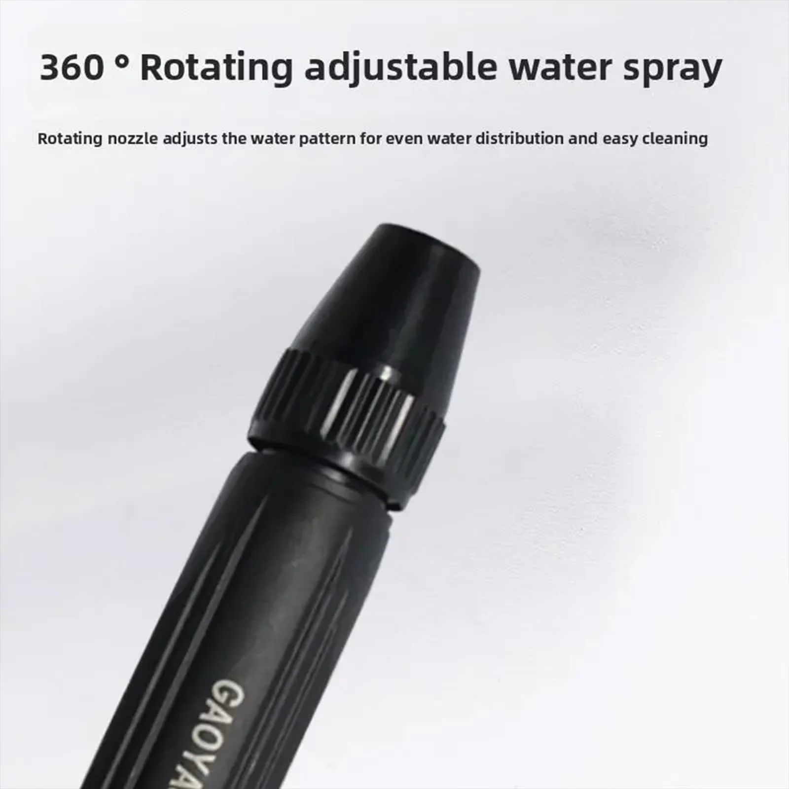 Modern Pressure Washer with Booster Nozzle and Hose, High-Pressure Car Wash Water Gun for Car - Model BB93DA