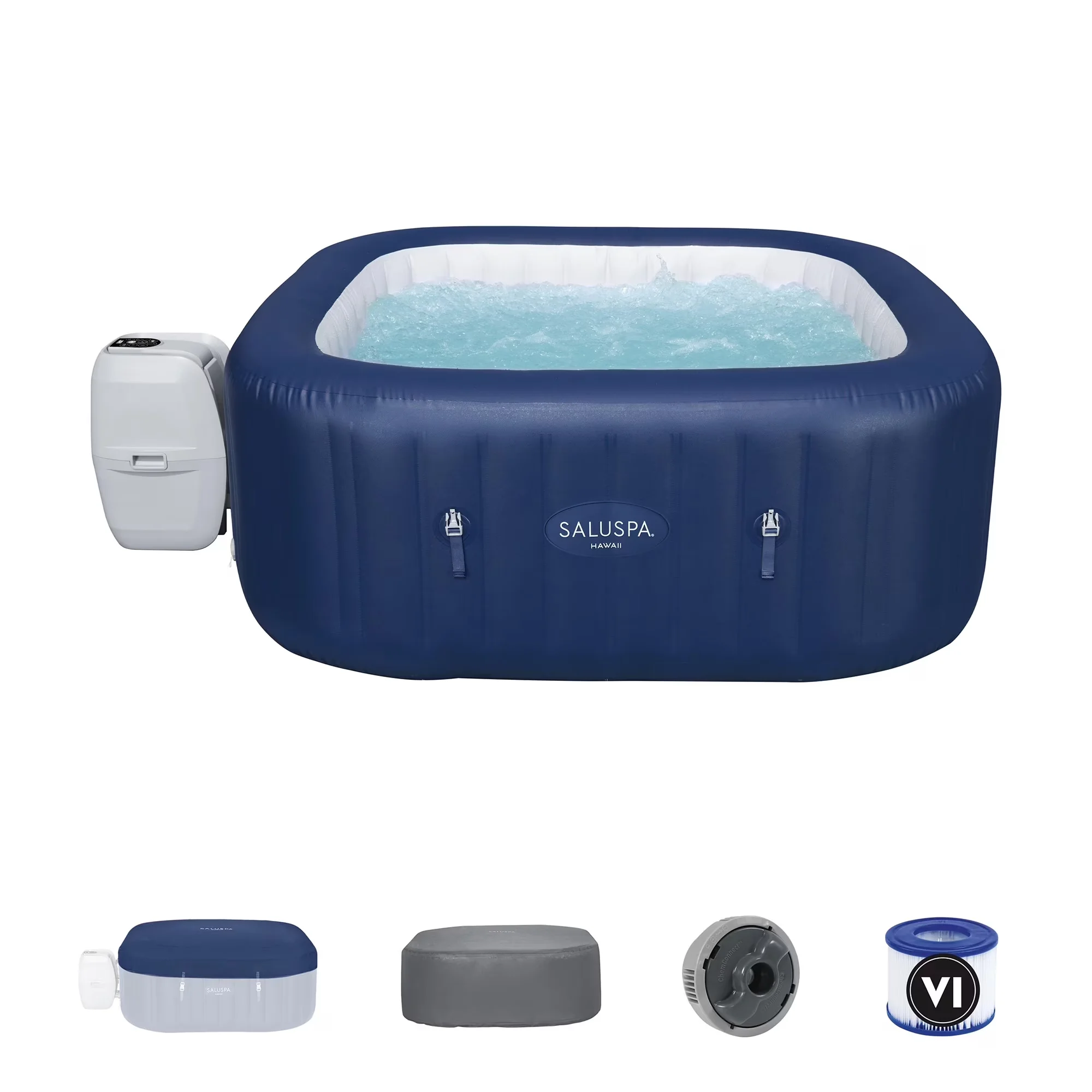 Essential Hot Tub with Inflatable - P09144 for Everyday Use Model AB6E03