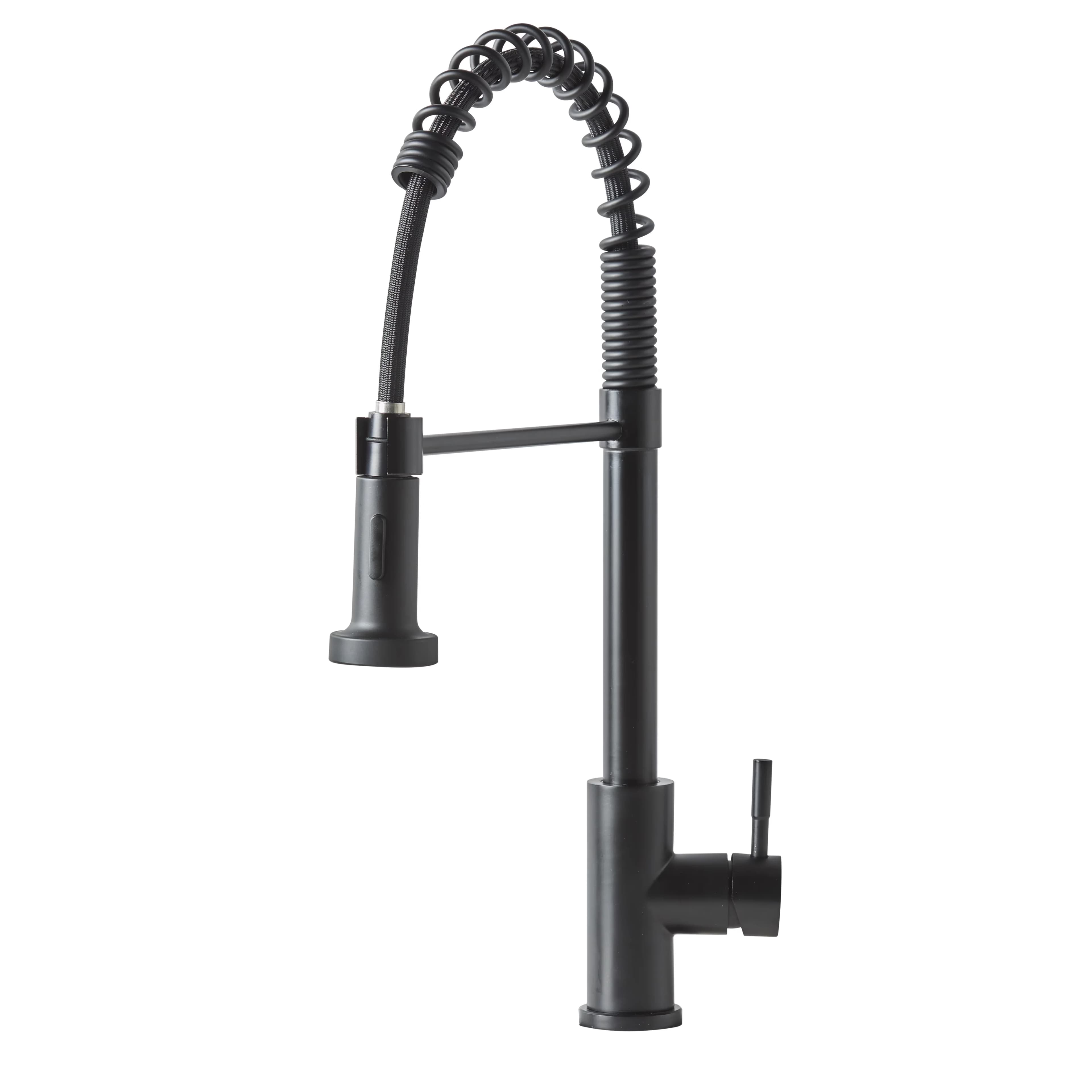Kitchen Renovation Innovative with Easy To Install, Adjustable Stream, Hot & Cold Indicators - Black Steel Model DCCBFF