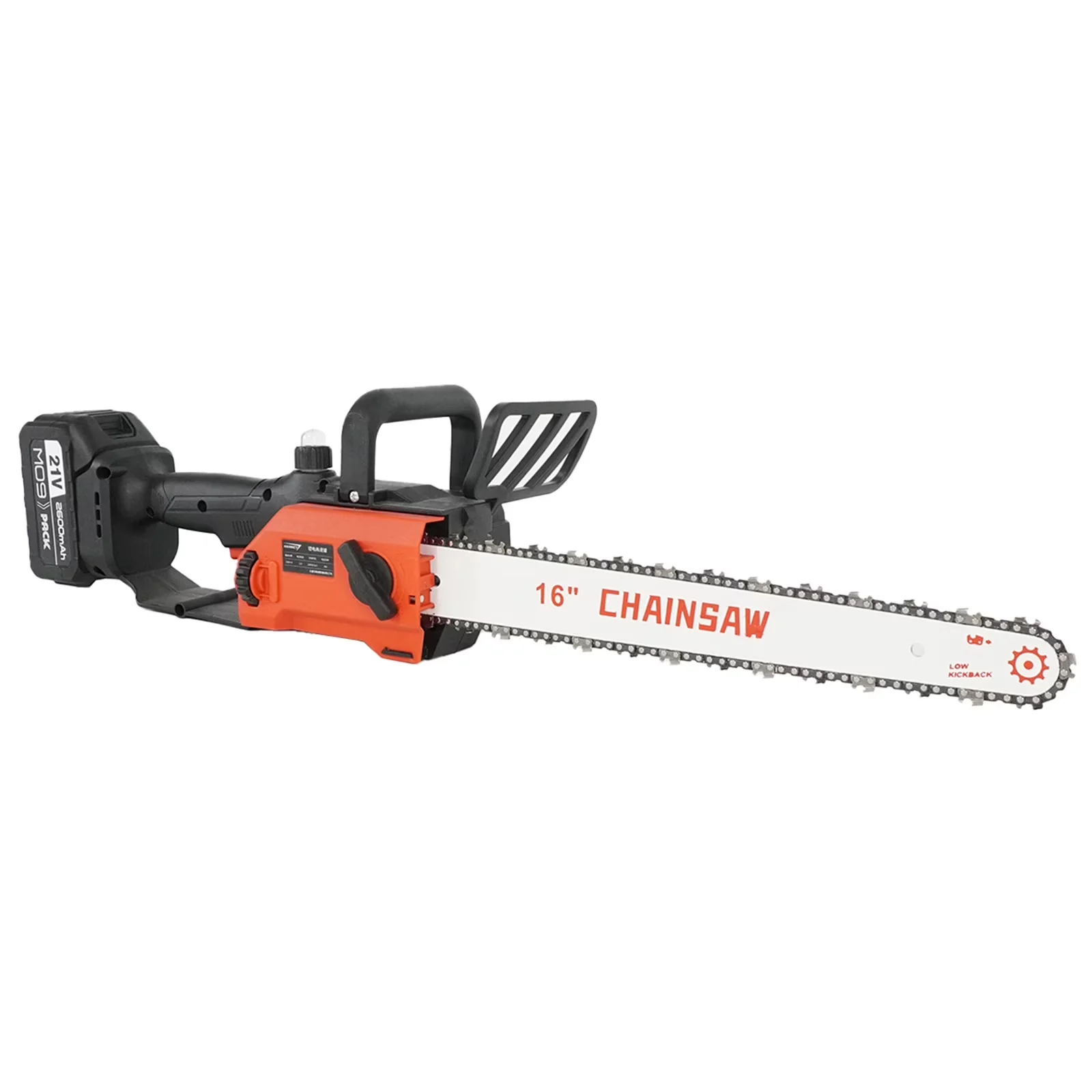 Classic Chainsaw with Battery, 21V, 16 Inch Cordless - Quality Construction Model 08A503