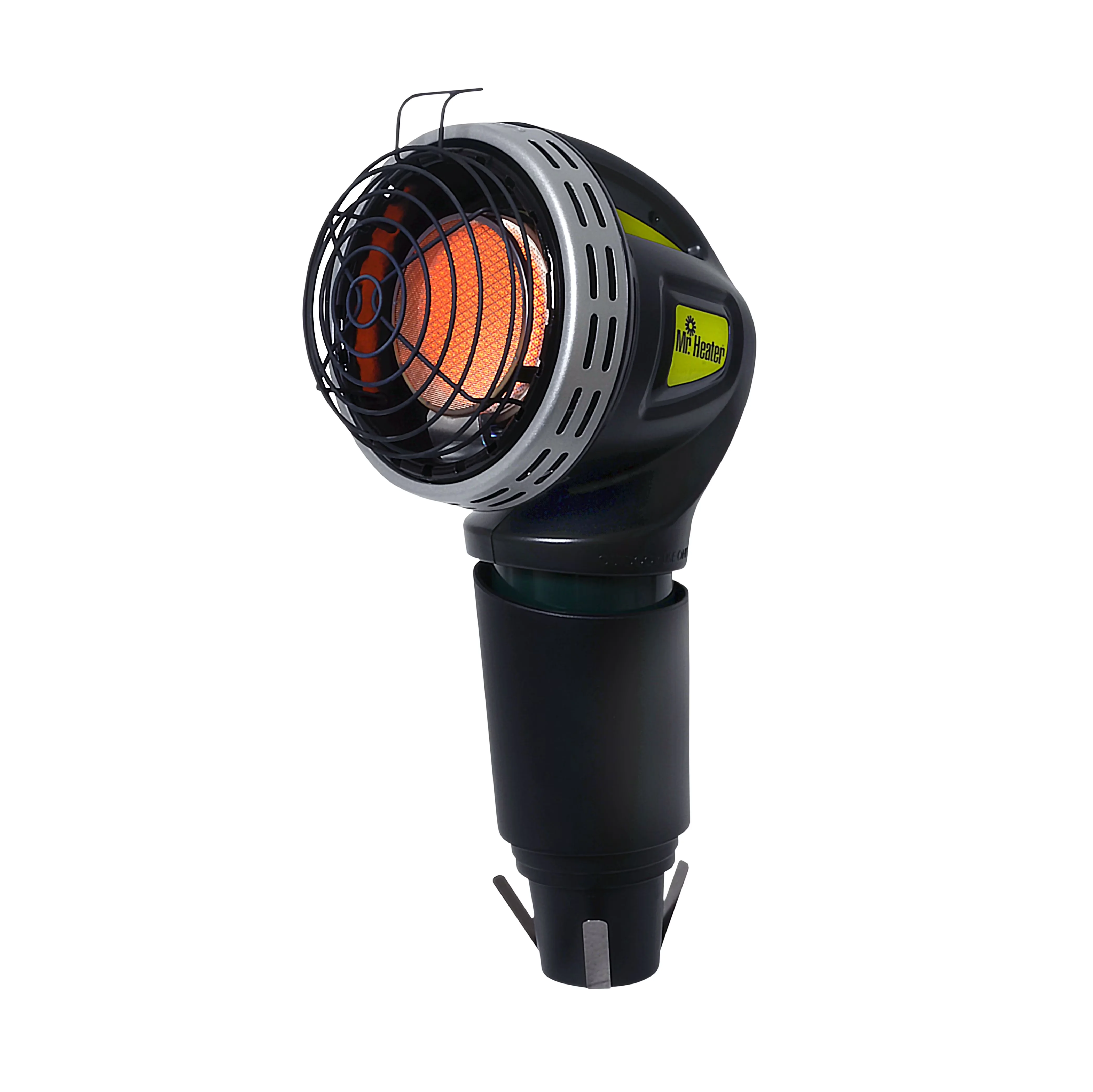 Portable And Electric Space Heater Professional with 4000 BTU, Adjustable - Black Model 1934A8