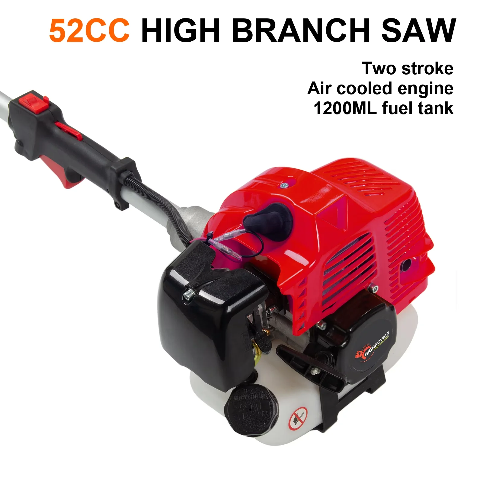 Stylish Pole Saw with Anti-Vibration - 52CC - Industrial Grade Model AEB7D6