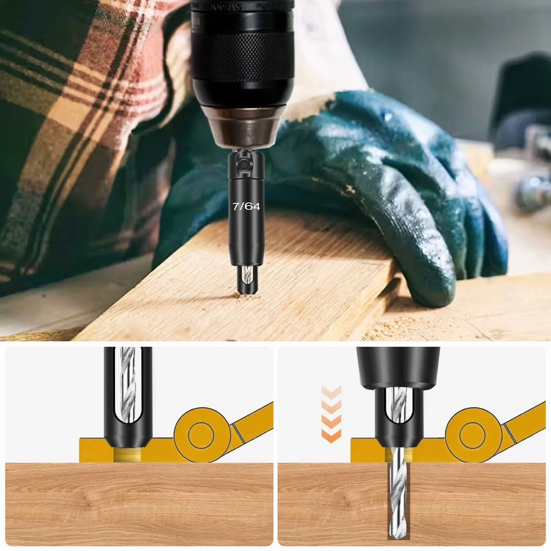 Power Tool Reliable with Useful for both indoor and outdoor use. - 6Pcs Model A74FA8