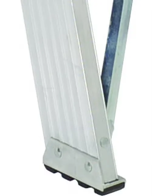 Ladders And Step Stool Stylish with 250-Pound Load Capacity, Type I - Aluminum Silver Model E20098