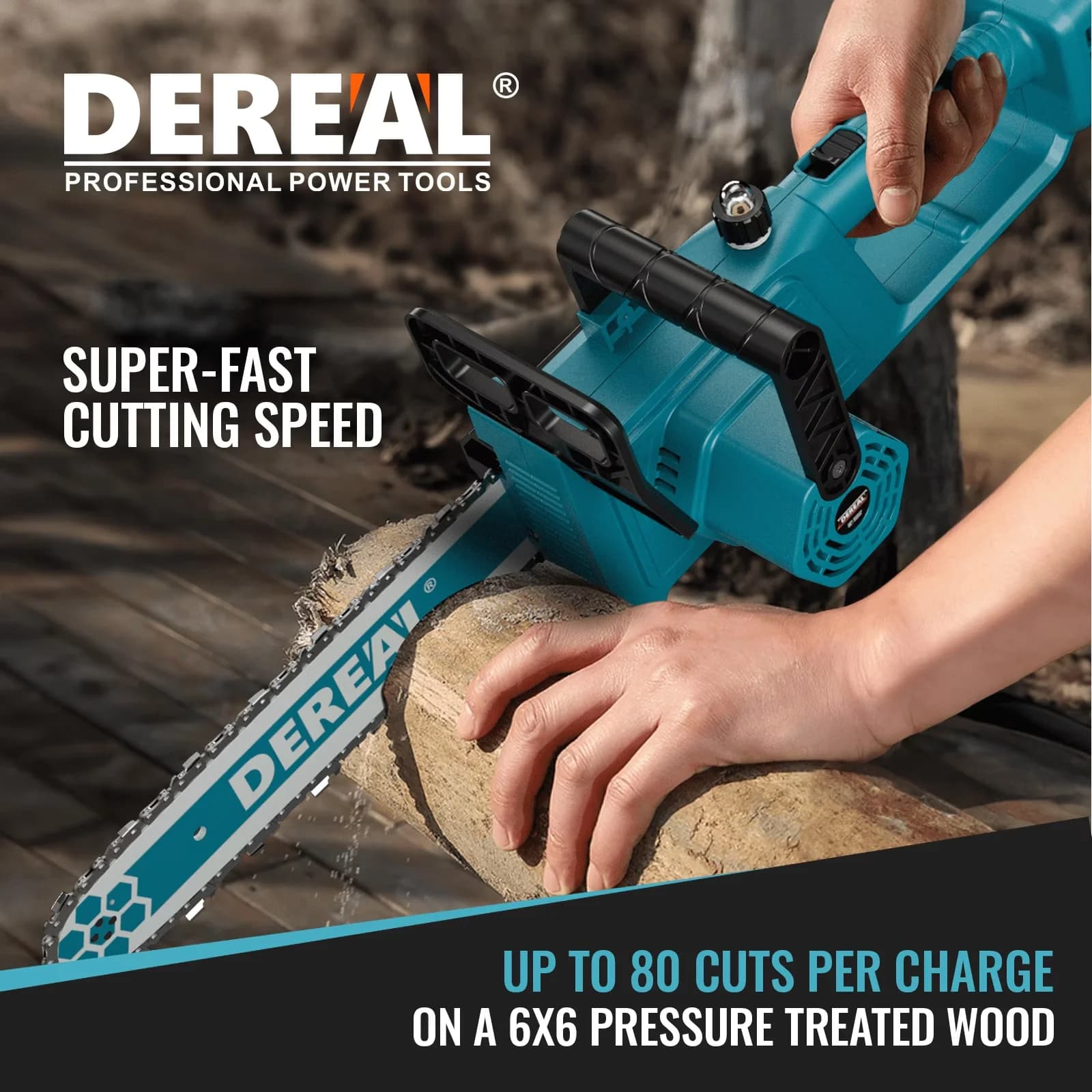 Versatile Chainsaw with Battery, 20V - Blue 12 - Residential Grade Model FBB892