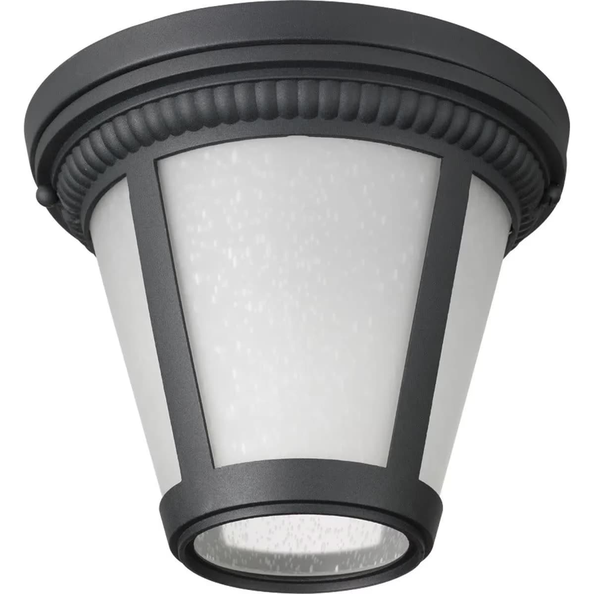 Essential Ceiling Lights Fixture with LED, Transitional - Black Die-Cast Aluminum Model FDDB68