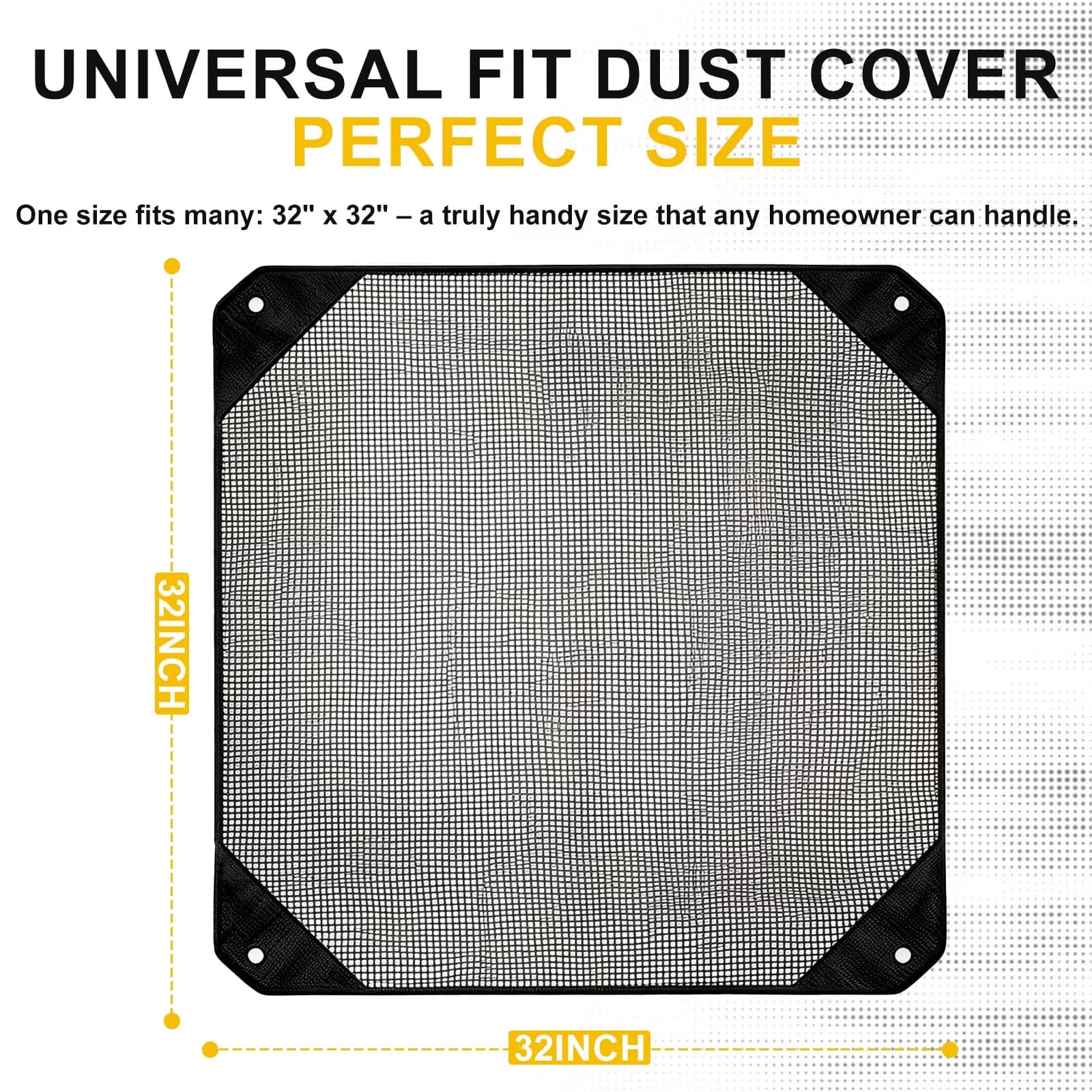 Efficient Air Conditioner with Central Cover - Mesh Gray - Industrial Grade Model 3DABD2