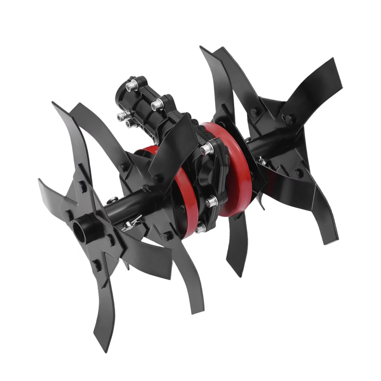 Versatile Trillers Cultivator with 9 Teeth Tiller Attachment for Garden - Model 5949DB