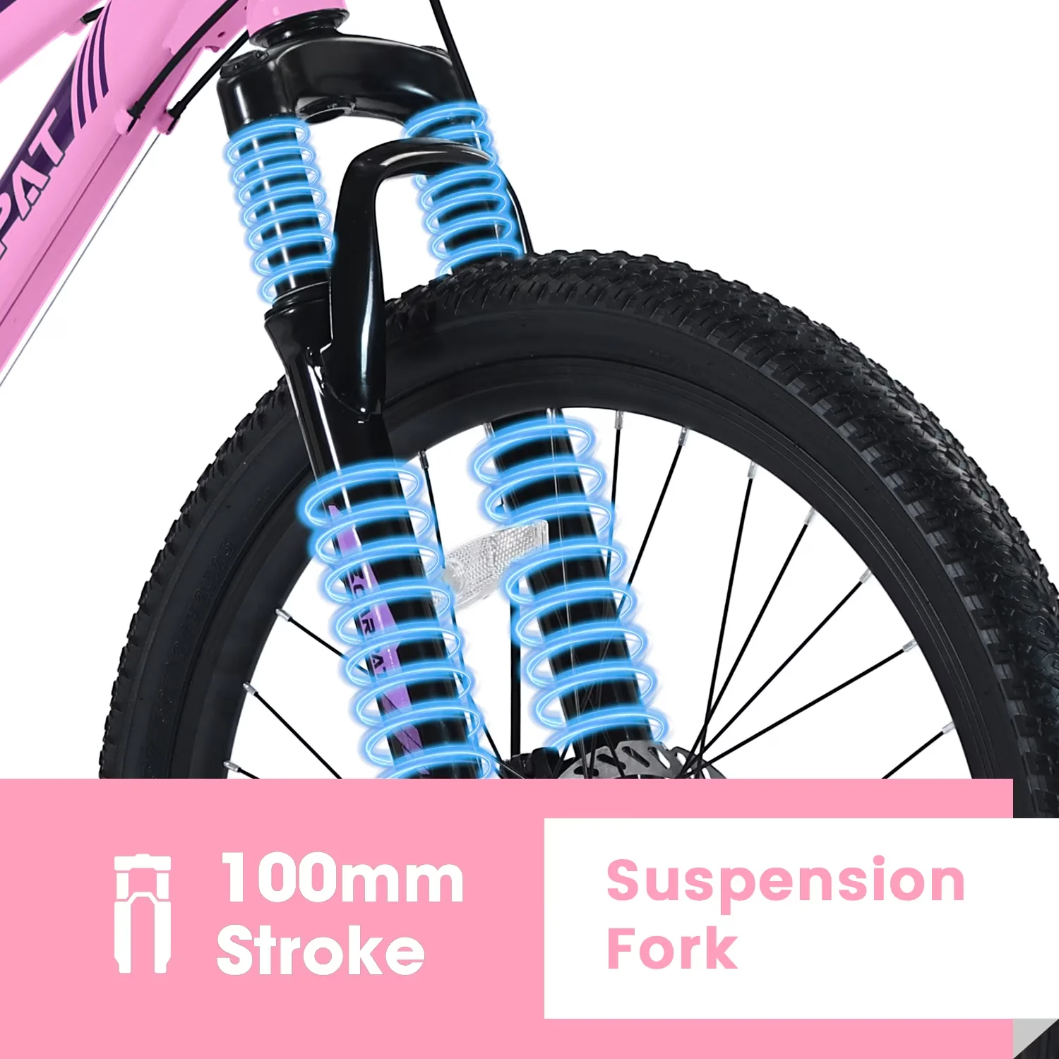 Versatile Mountain Bike with Number of Speeds: 21, 26 inch Women - Pink Model 6BE22A