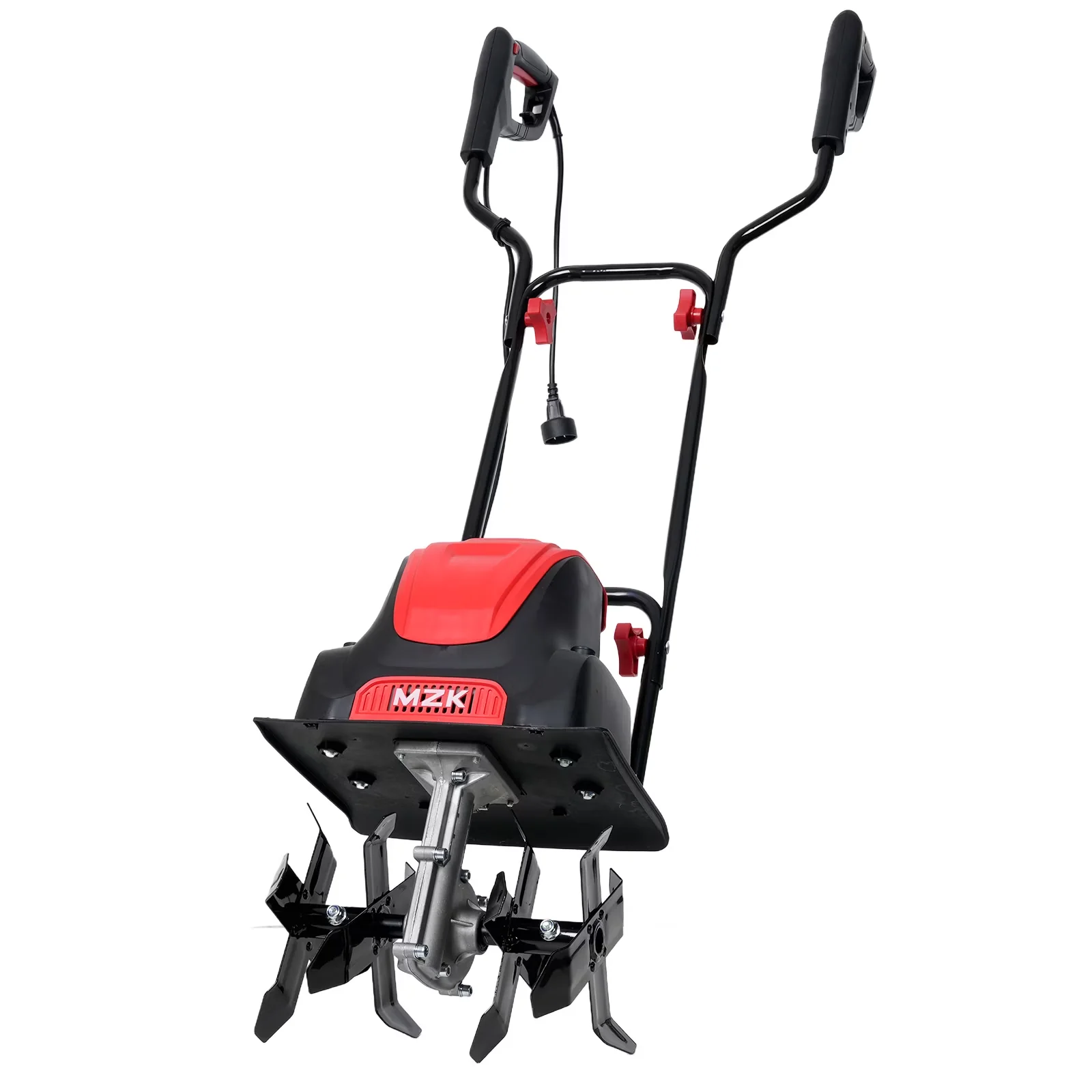 Essential Trillers Cultivator with 12" Electric Tiller, 8" Tilling Depth, Adjustable Wheels for Garden - Model 083D00