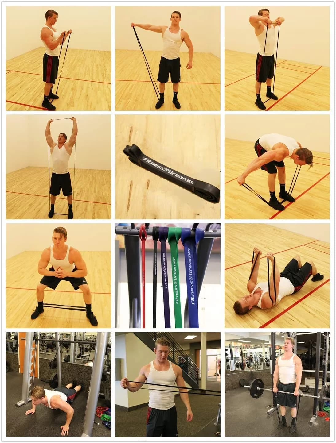 Reliable Home Gym Accessory with Resistance Bands - Black Rubber 41 - Premium Collection Model E8CEC8