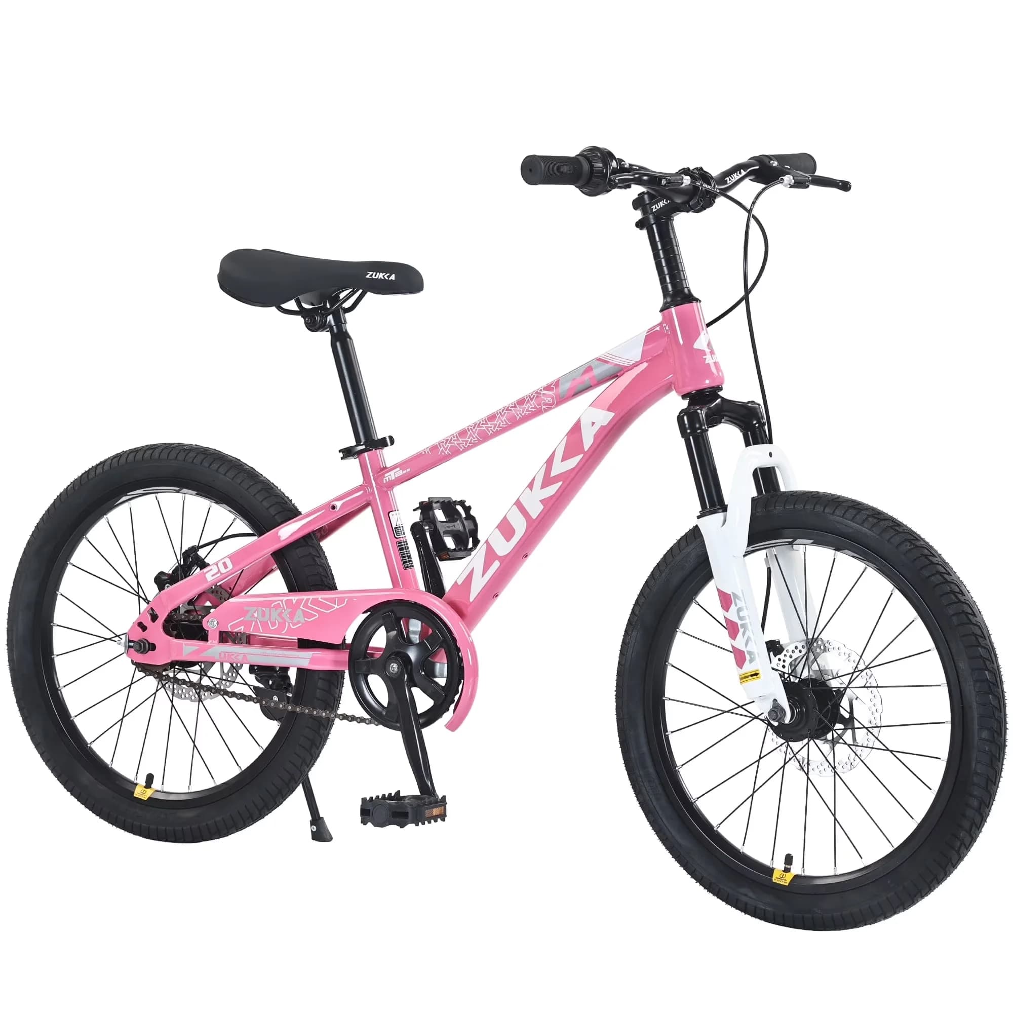 Mountain Bike Quality with Adjustable Seat, 20-Inch, Front Suspension - Pink Model 856F81