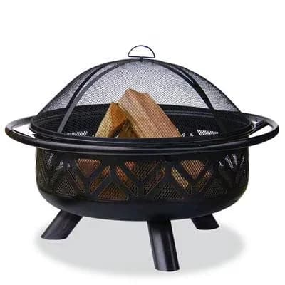 Outdoor Heating Essential with Portable, 36 in - Steel Bronze - Professional Series Model 2E8CAB