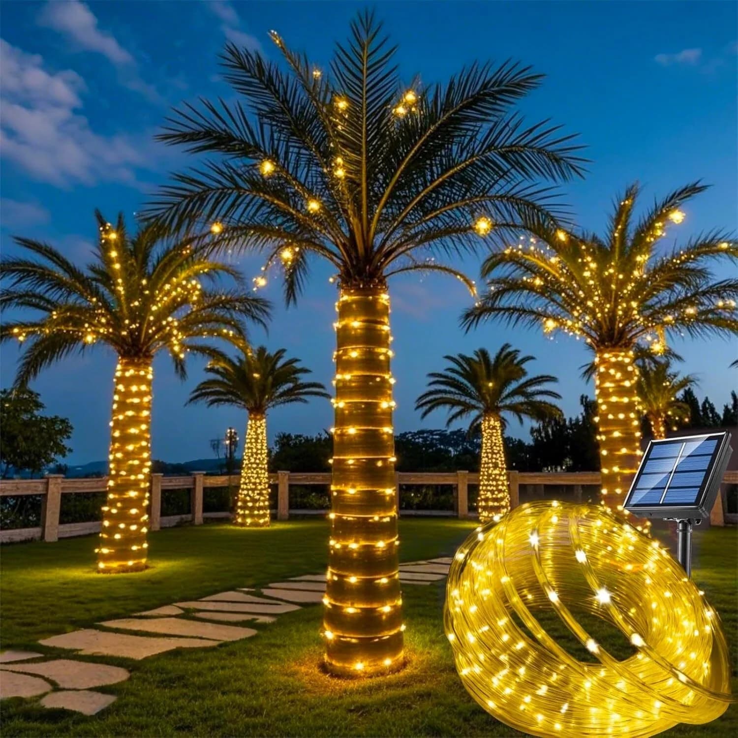Led Lighting Compact with LED, Solar, Waterproof - Premium Collection Model 95461B