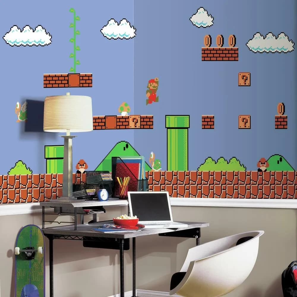 Professional Wallpaper Wall Decals Wall Covering with Stain Resistant, Applies to any smooth surface - Water-Activated,Pre-Pasted... Model F2C3D3