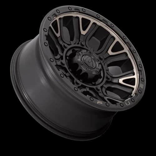 Efficient Wheels And Rim with Material: Cast Aluminum, 8X6.5 bolt pattern, D82420908250 - Cast Aluminum Black Model 58743C