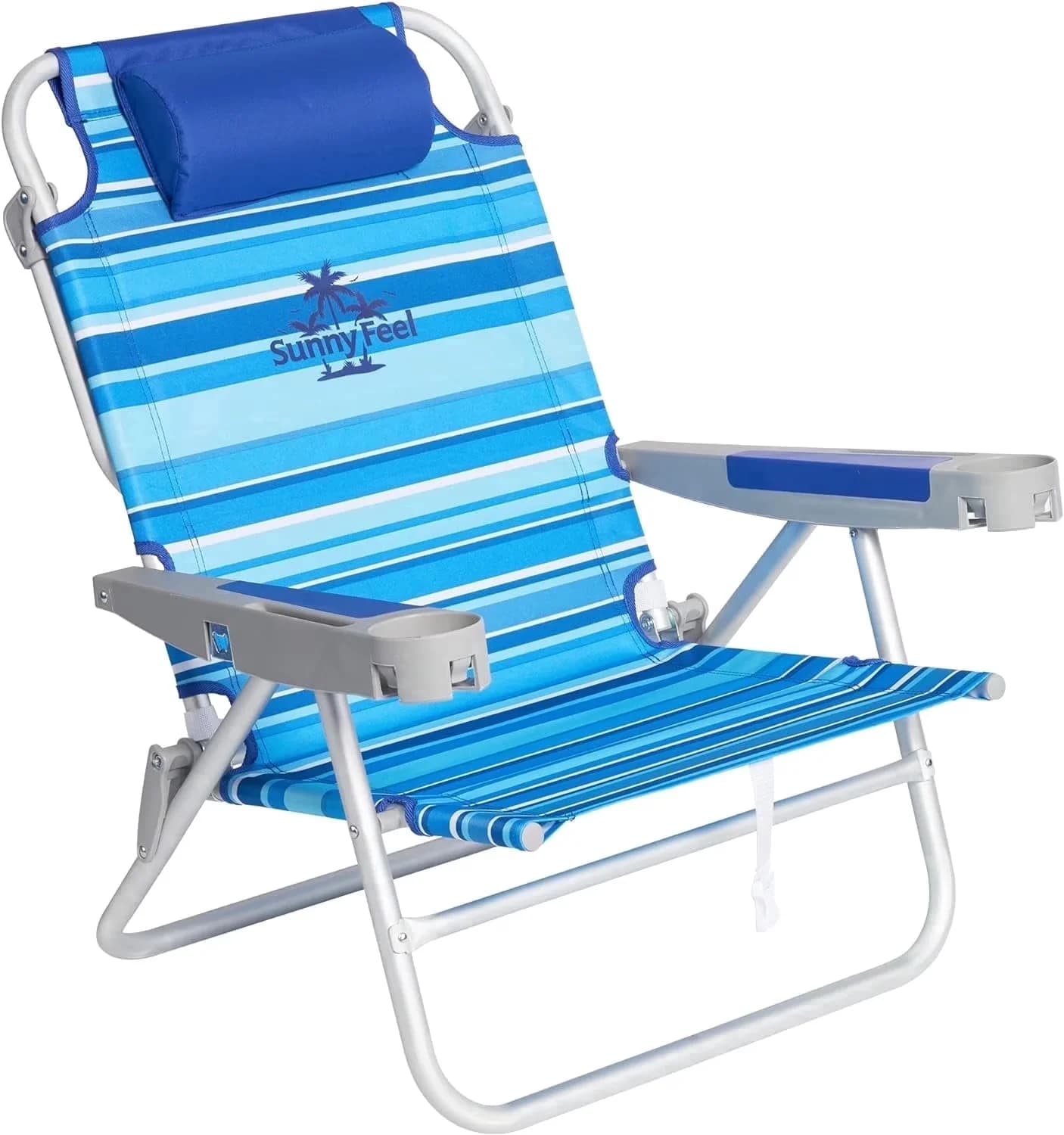 Beach Chair Innovative with Folding, Tall Folding Lightweight, Portable Sand - Blue Model A7E762