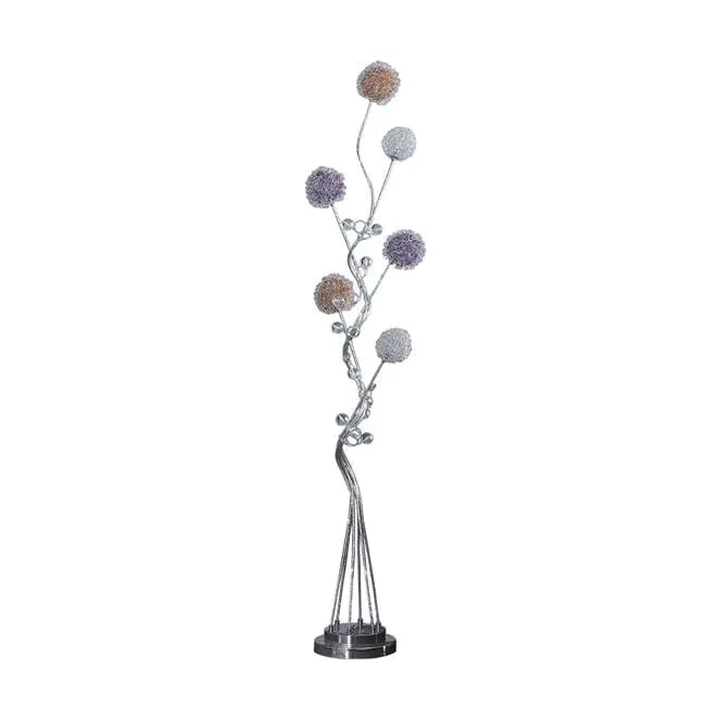Versatile Floor Lamp with LED, Contemporary, Dimmable - Multicolor Aluminum Model 0A9A75