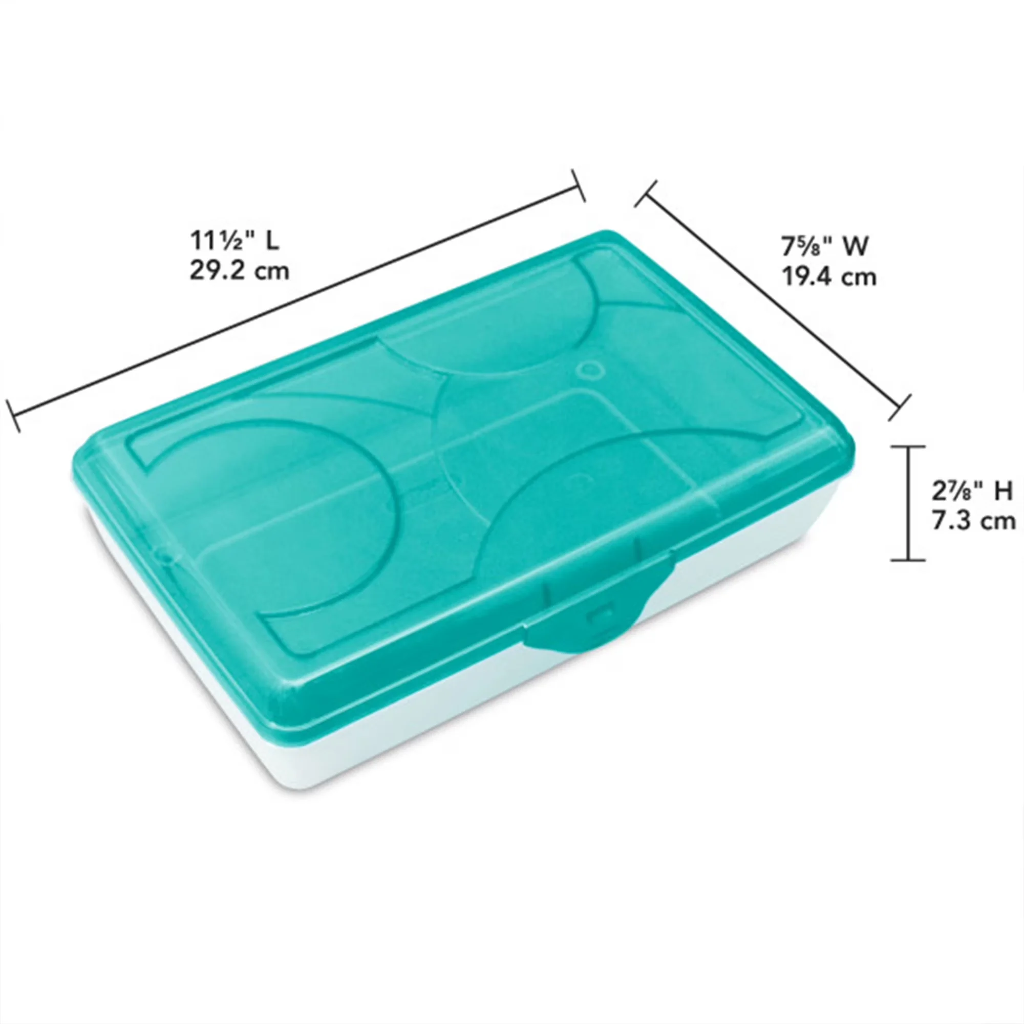 Garage Storage Supply Modern with Multipurpose Box, 6 Pack - Blue Plastic Model AF0DC5